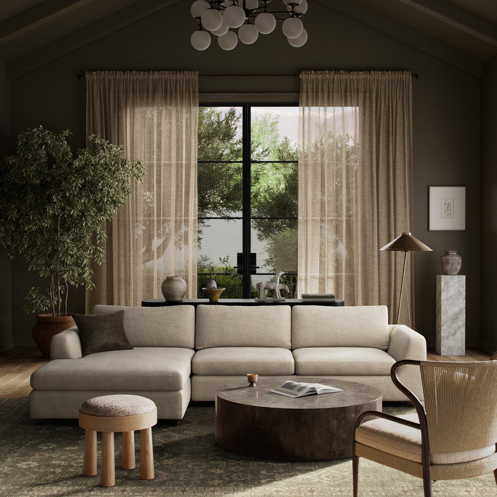 Colt 2-Piece Sectional - Savoy Parchment | LAF - Image 2