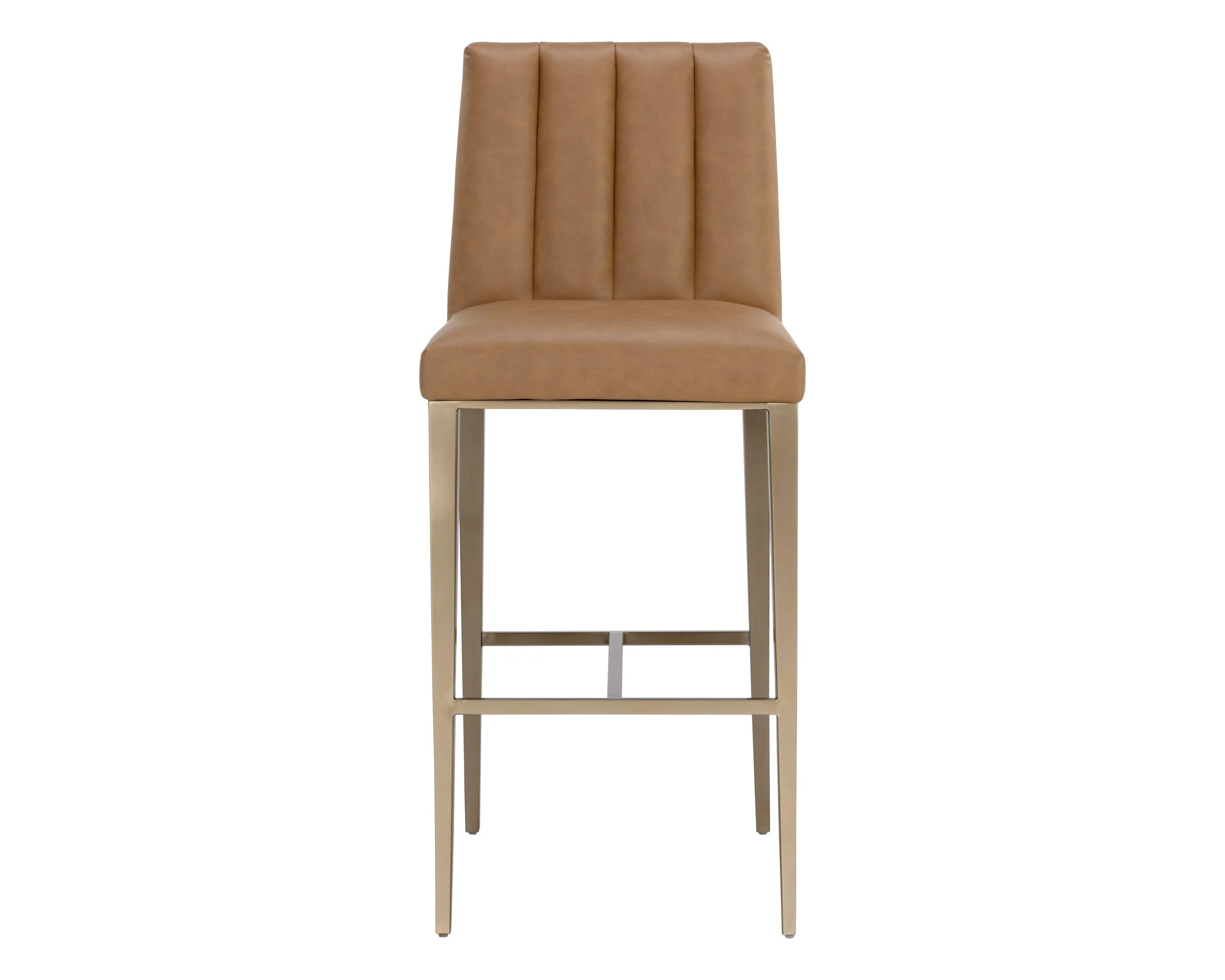 Wilbur Barstool - Milliken Cognac - Image 2