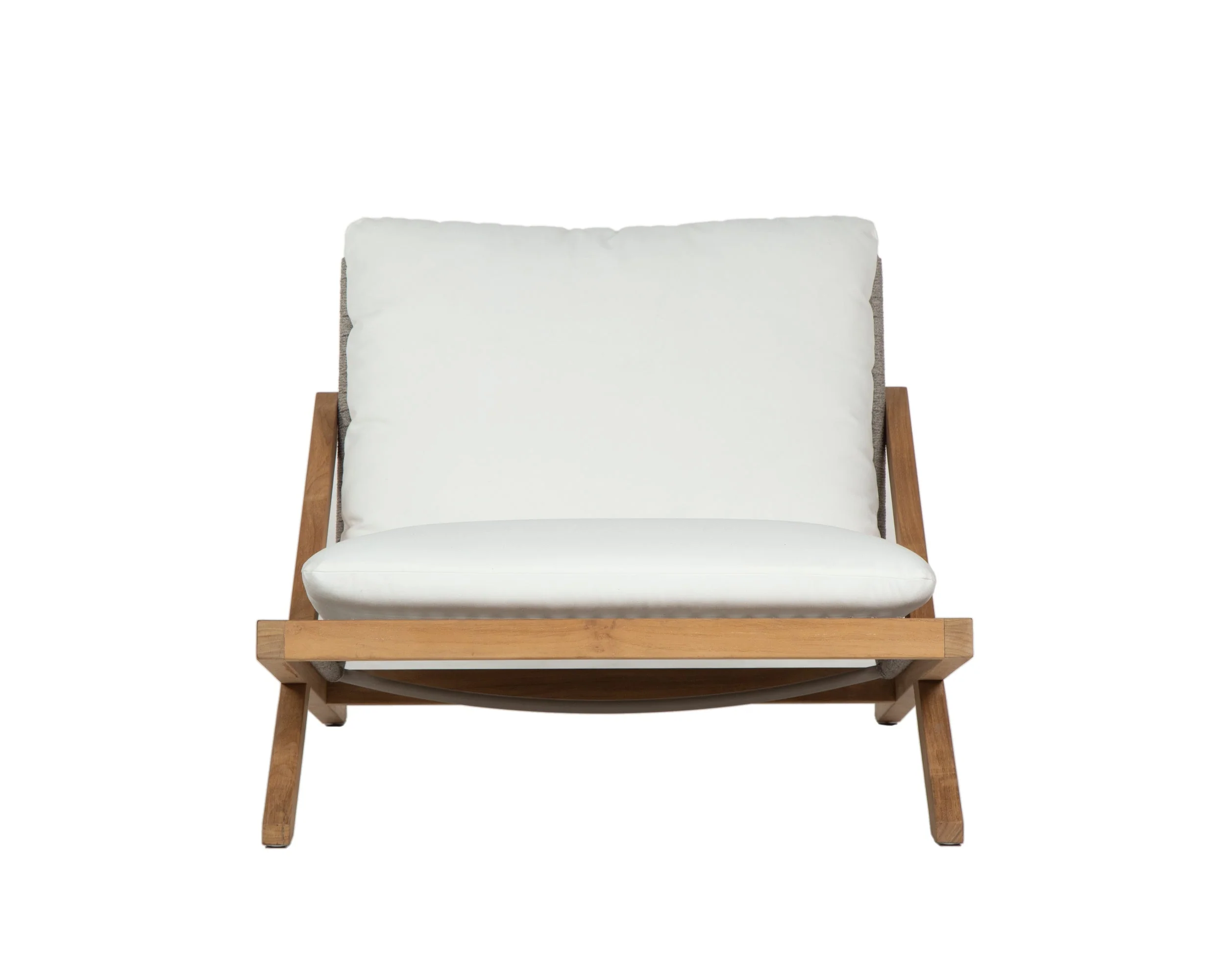 Bari Lounge Chair - Natural - Stinson White - Image 2