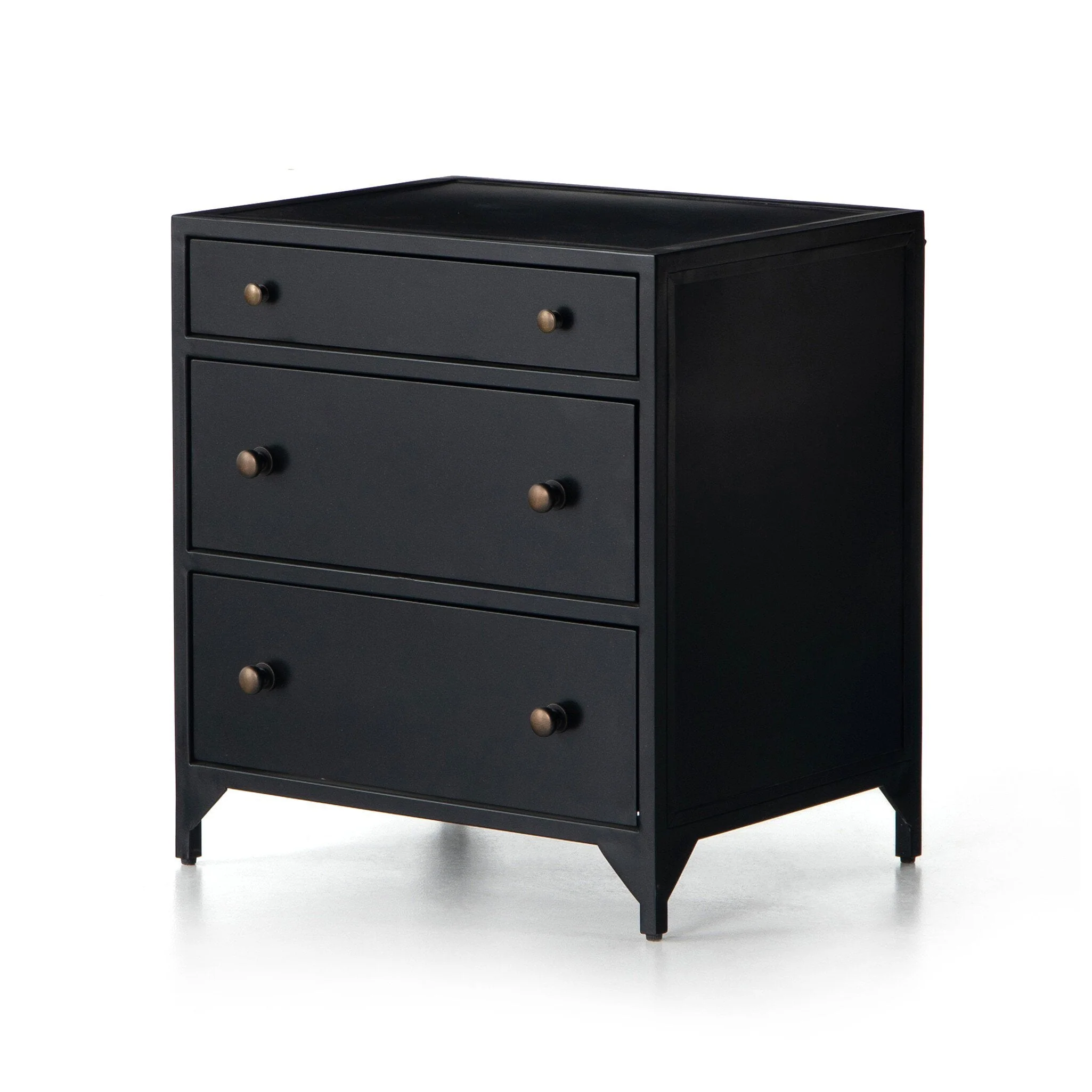 Belmont Storage Nightstand - Black - Image 2
