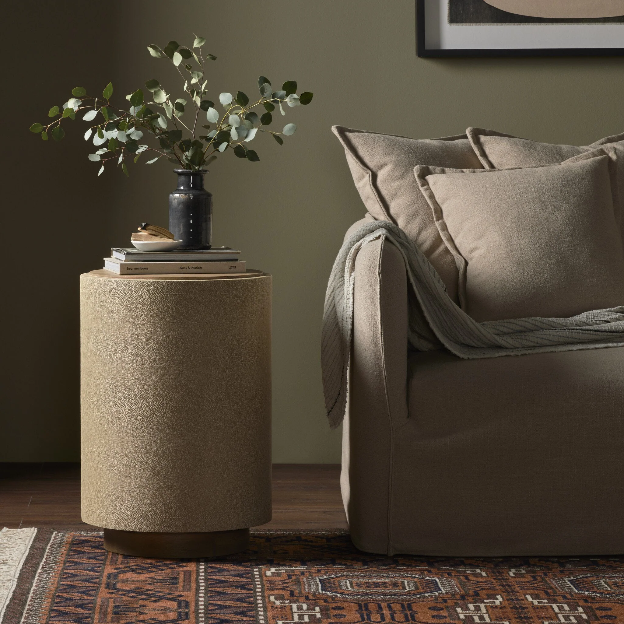 Crosby Side Table - Natural Resawn Oak - Image 2