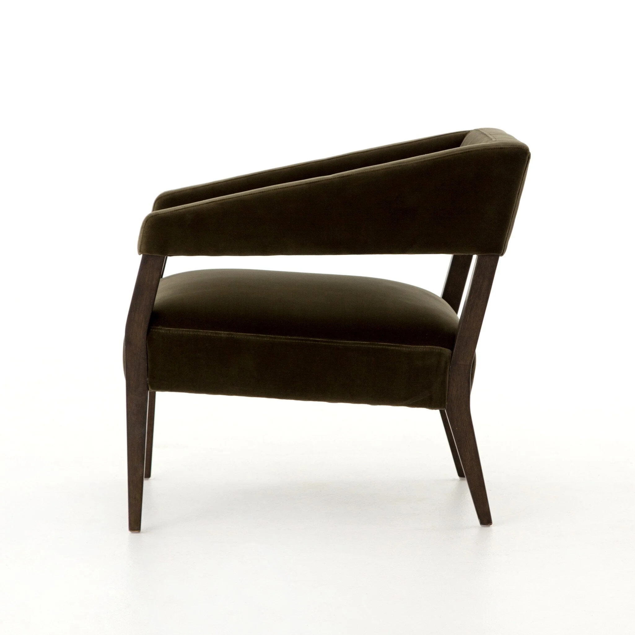 Gary Club Chair - Surrey Olive - Image 3
