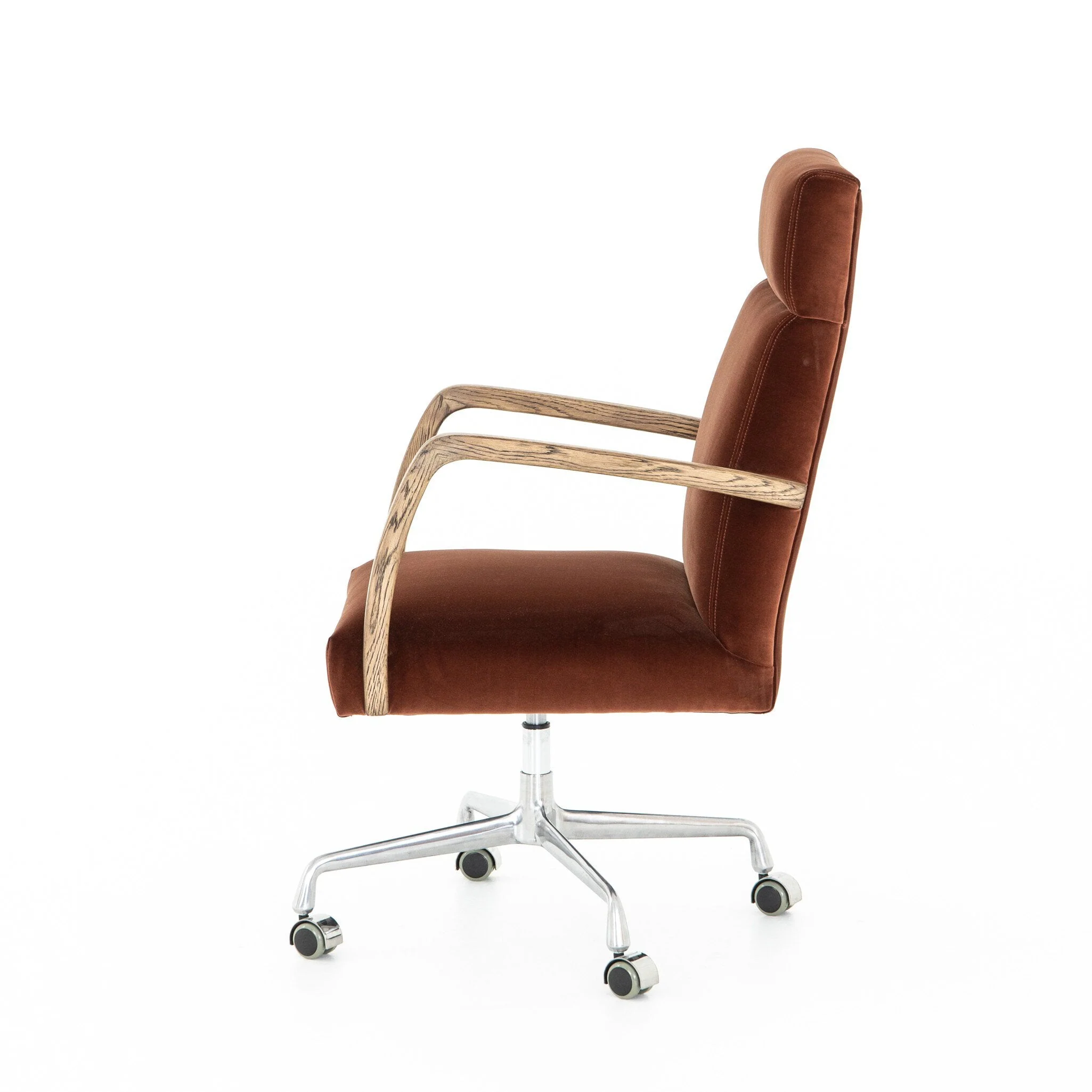 Bryson Desk Chair - Surrey Auburn - Image 3