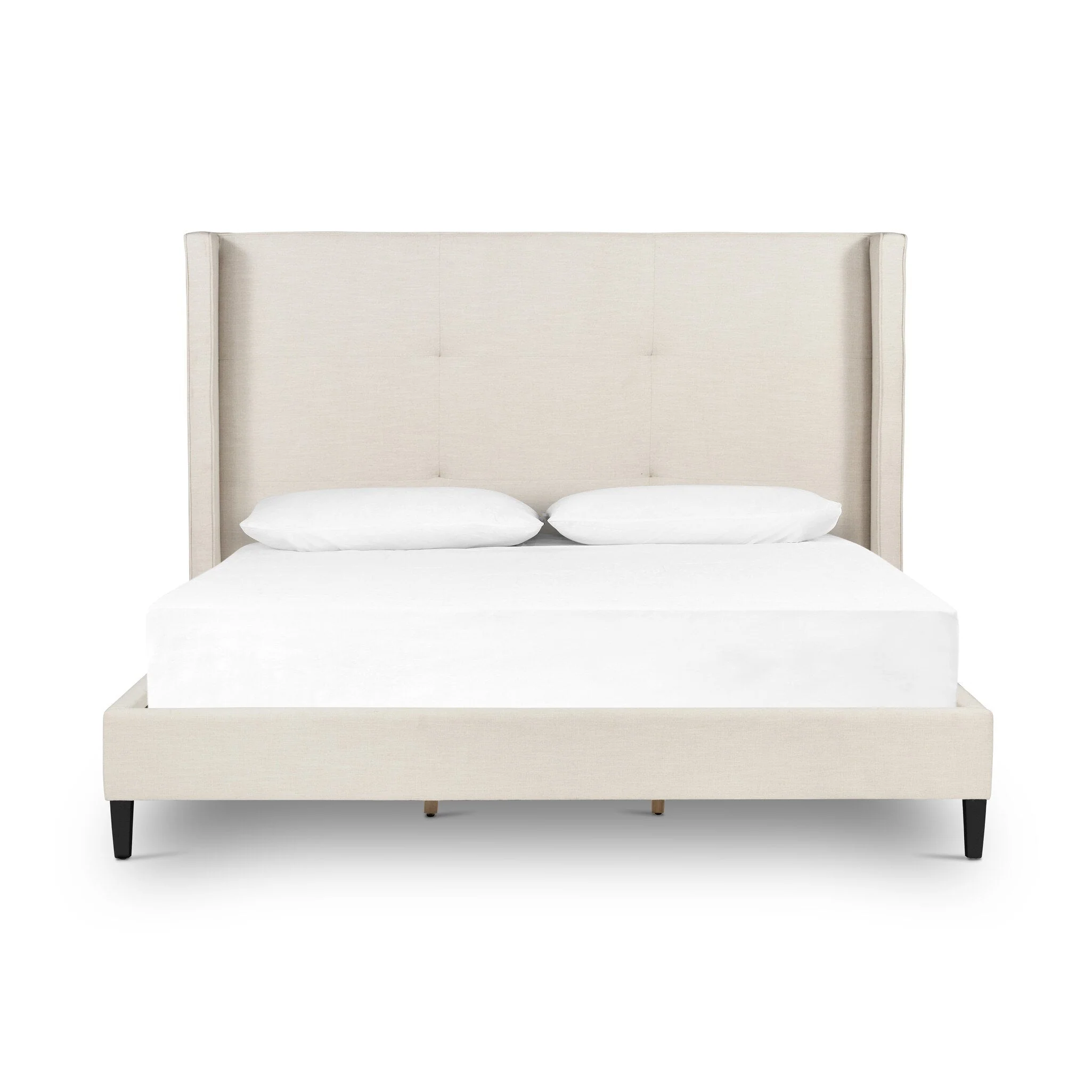 Madison Bed - Cambric Ivory | King - Image 1