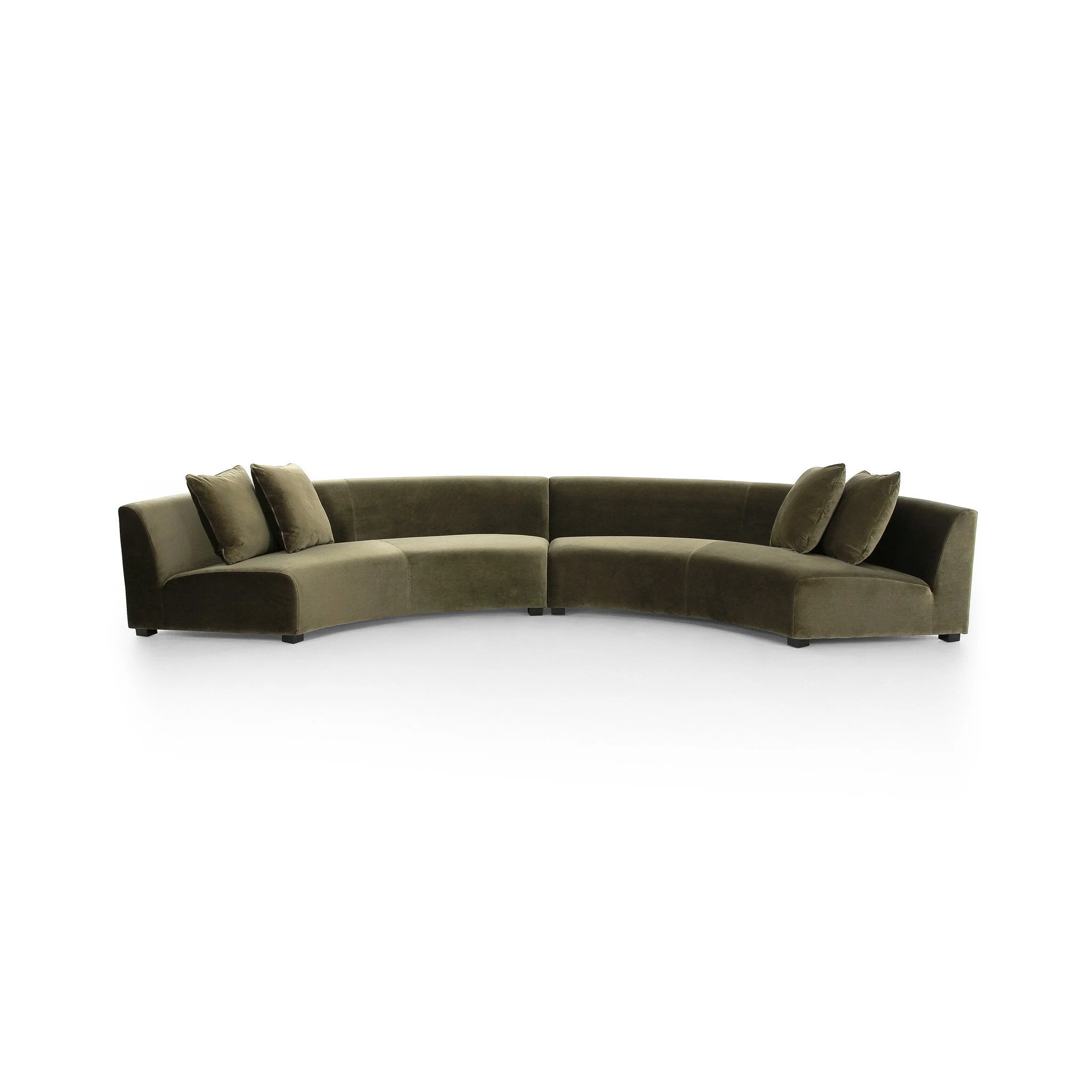 Liam Sectional - Surrey Olive - Image 1