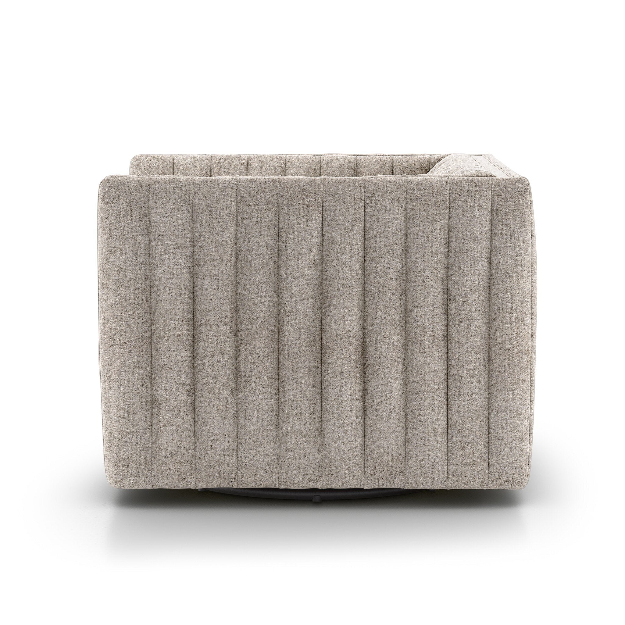 Augustine Swivel Chair - Orly Natural - Image 3