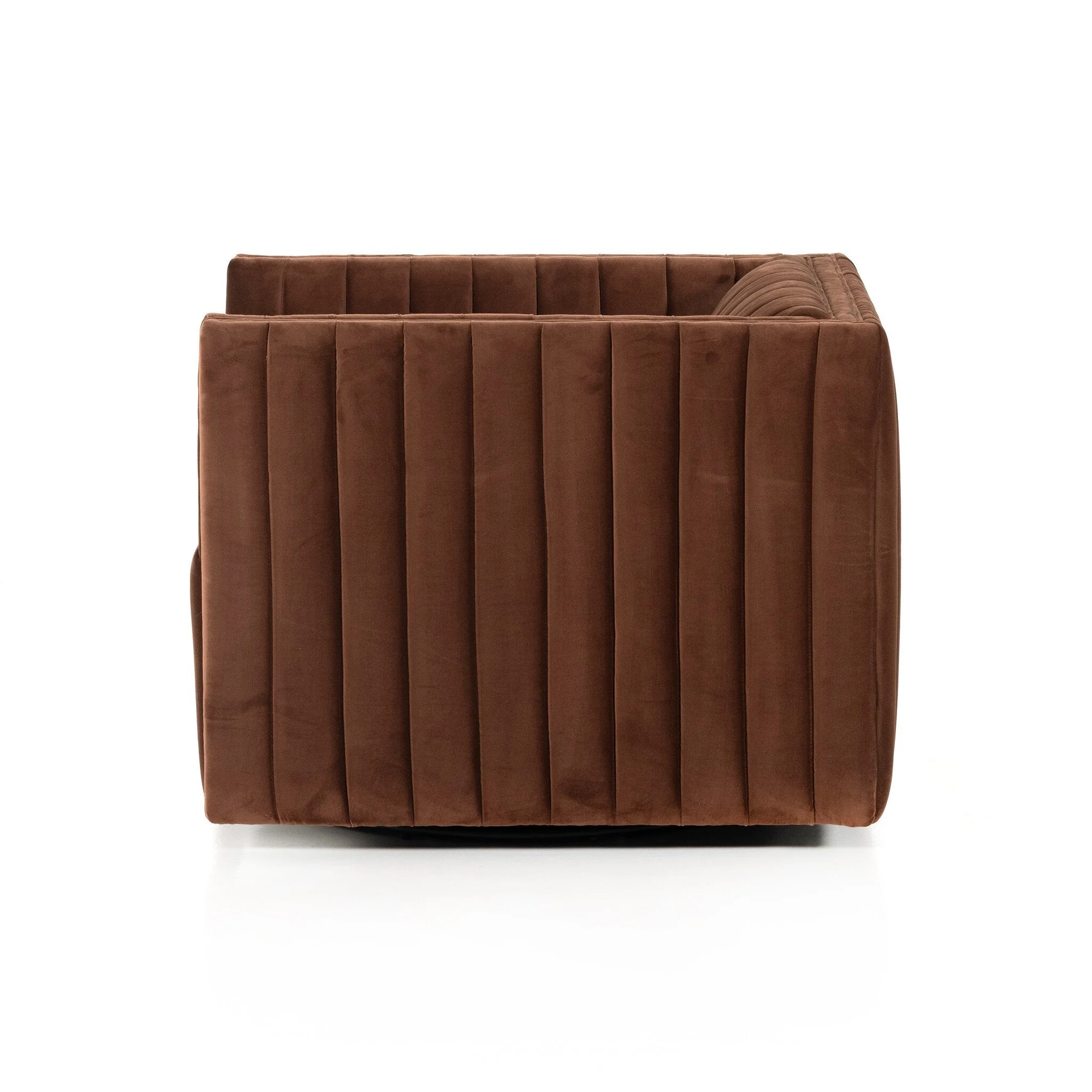 Augustine Swivel Chair - Surrey Auburn - Image 3