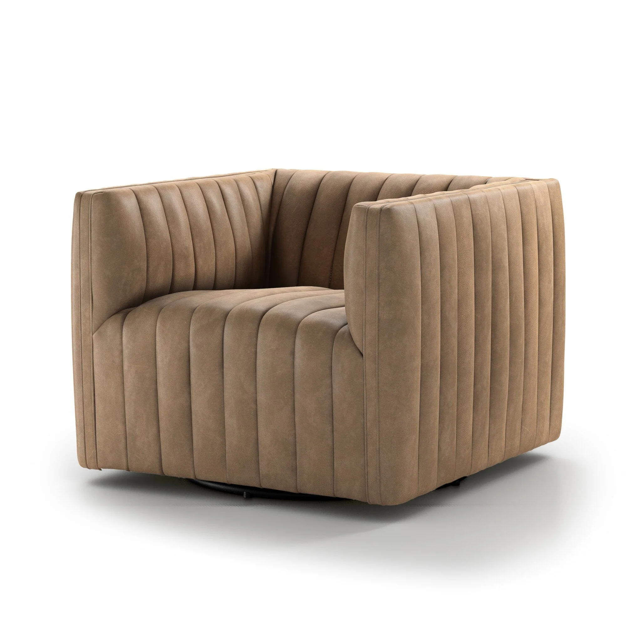Augustine Swivel Chair - Palermo Drift - Image 2