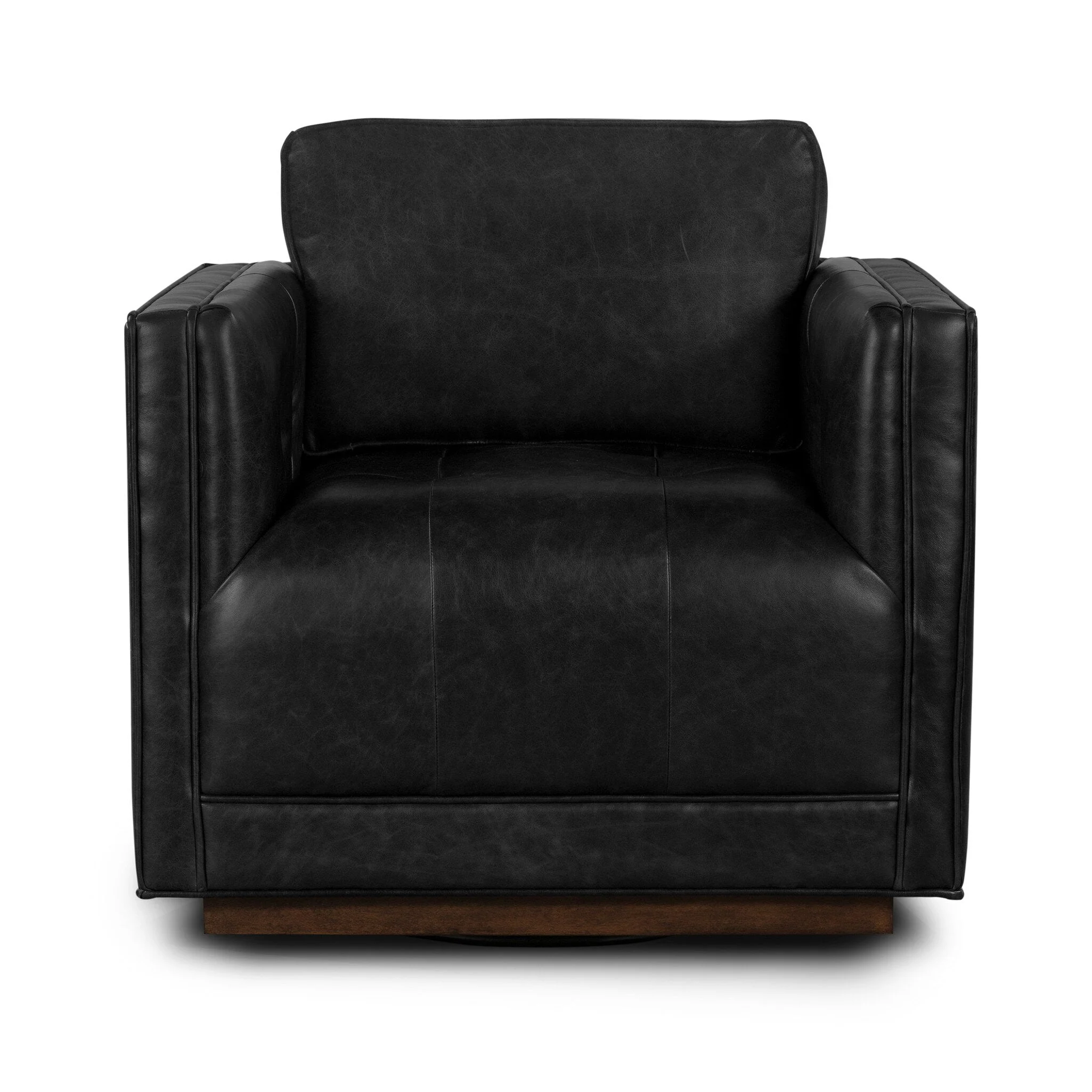 Kiera Swivel Chair - Sonoma Black - Image 1