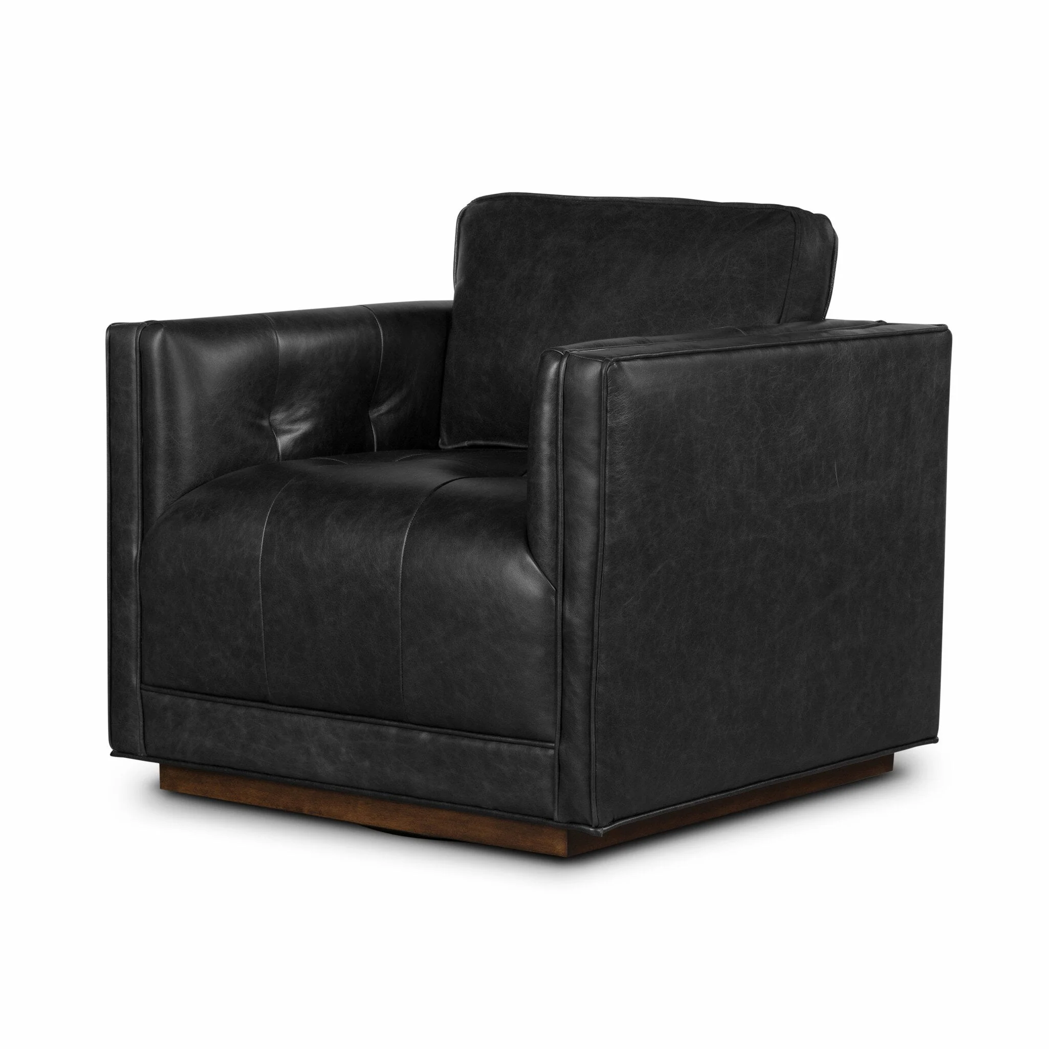 Kiera Swivel Chair - Sonoma Black - Image 2