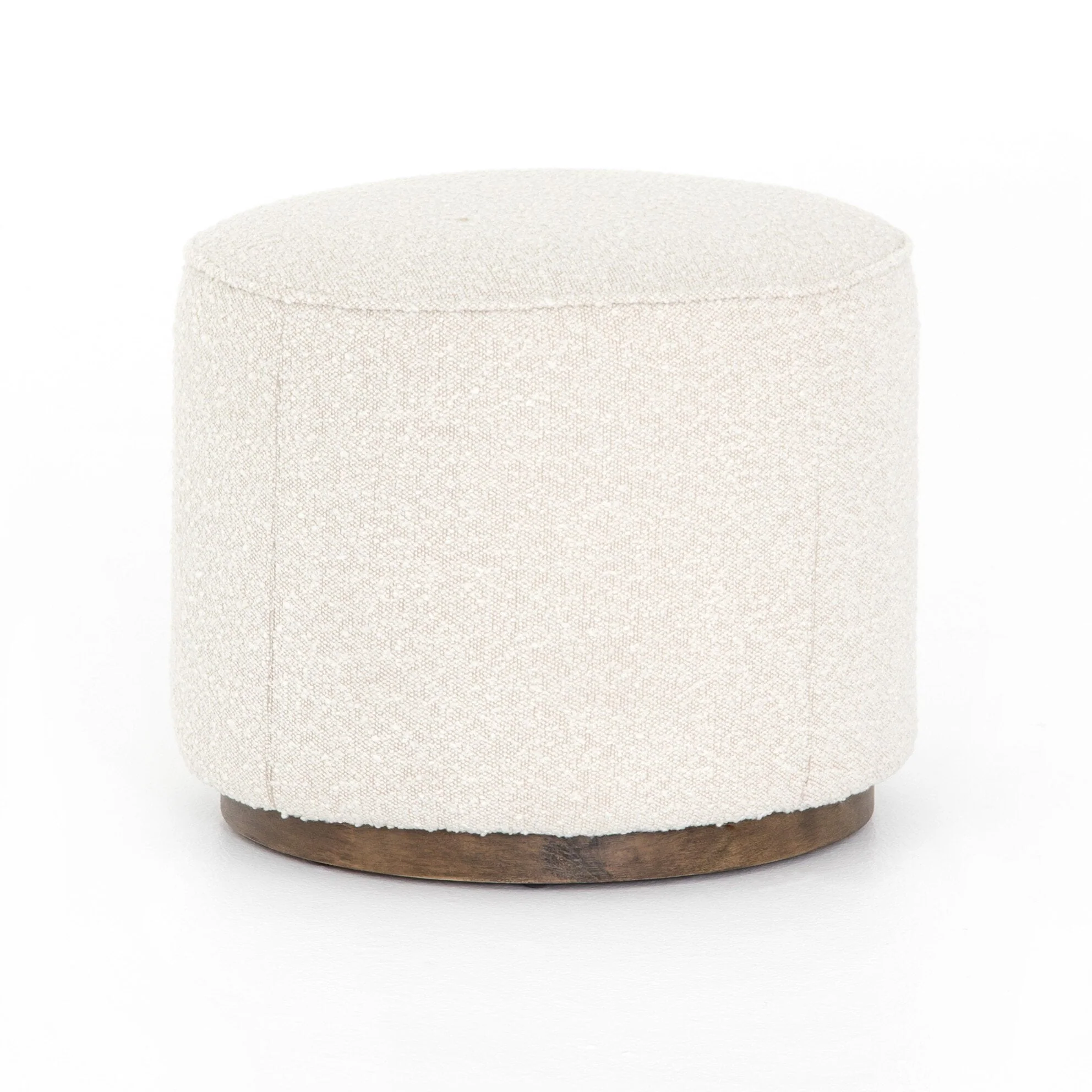 Sinclair Round Ottoman - Knoll Natural - Image 2