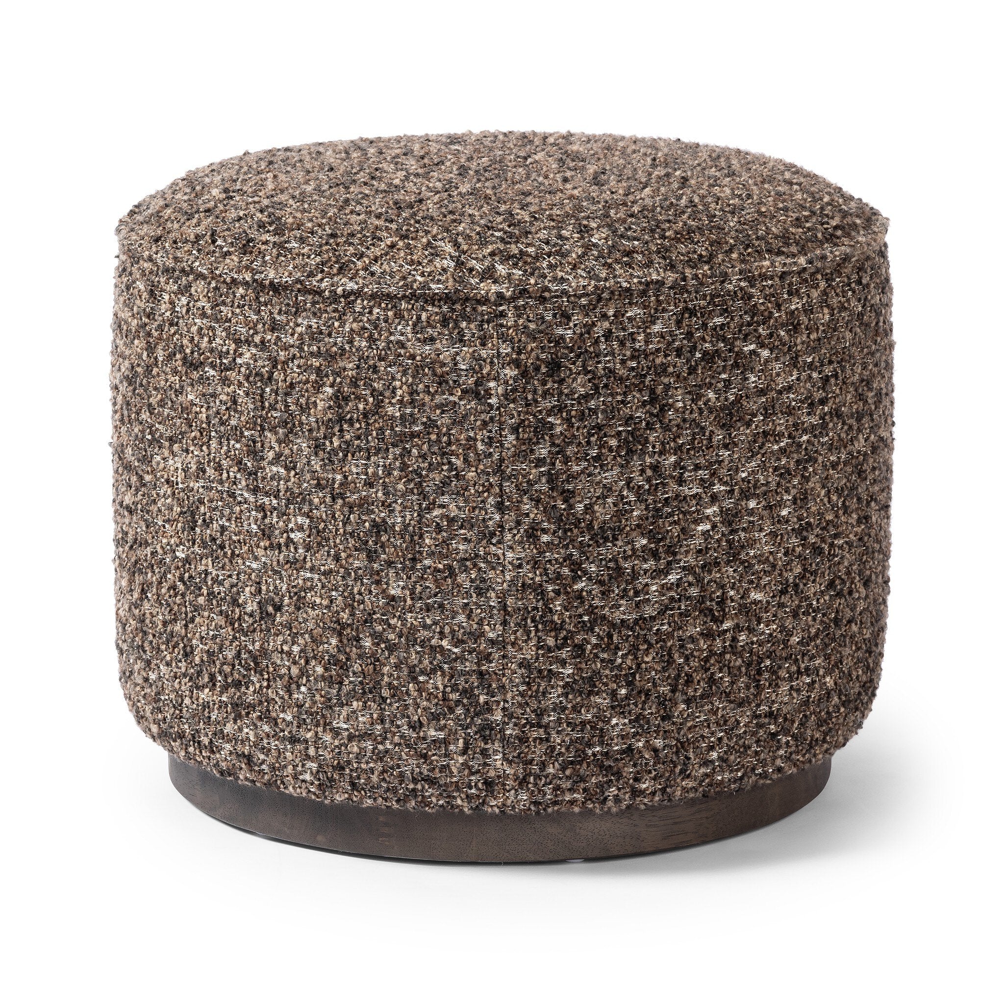 Sinclair Round Ottoman - Ivan Granite - Image 2
