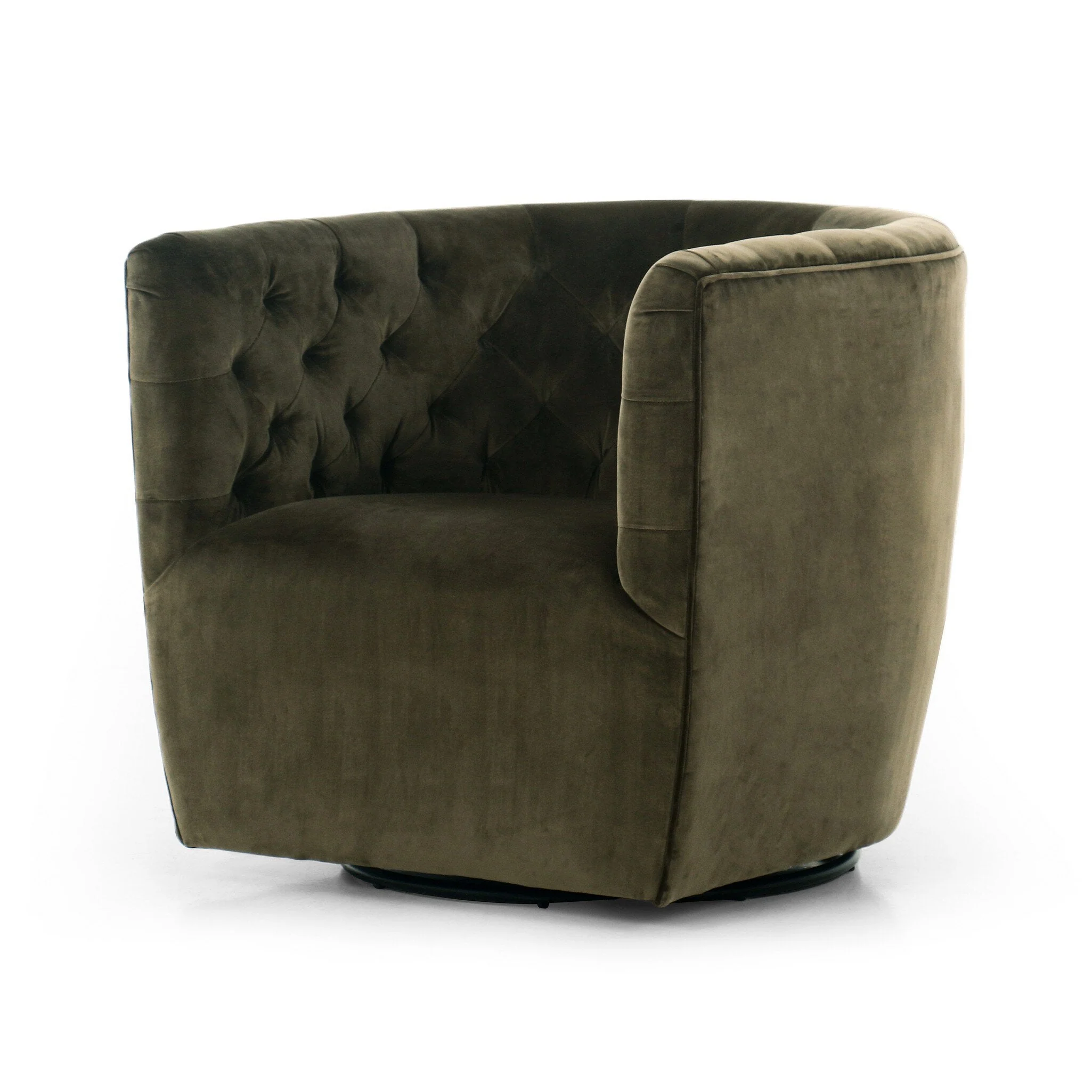 Hanover Swivel Chair - Surrey Olive - Image 2