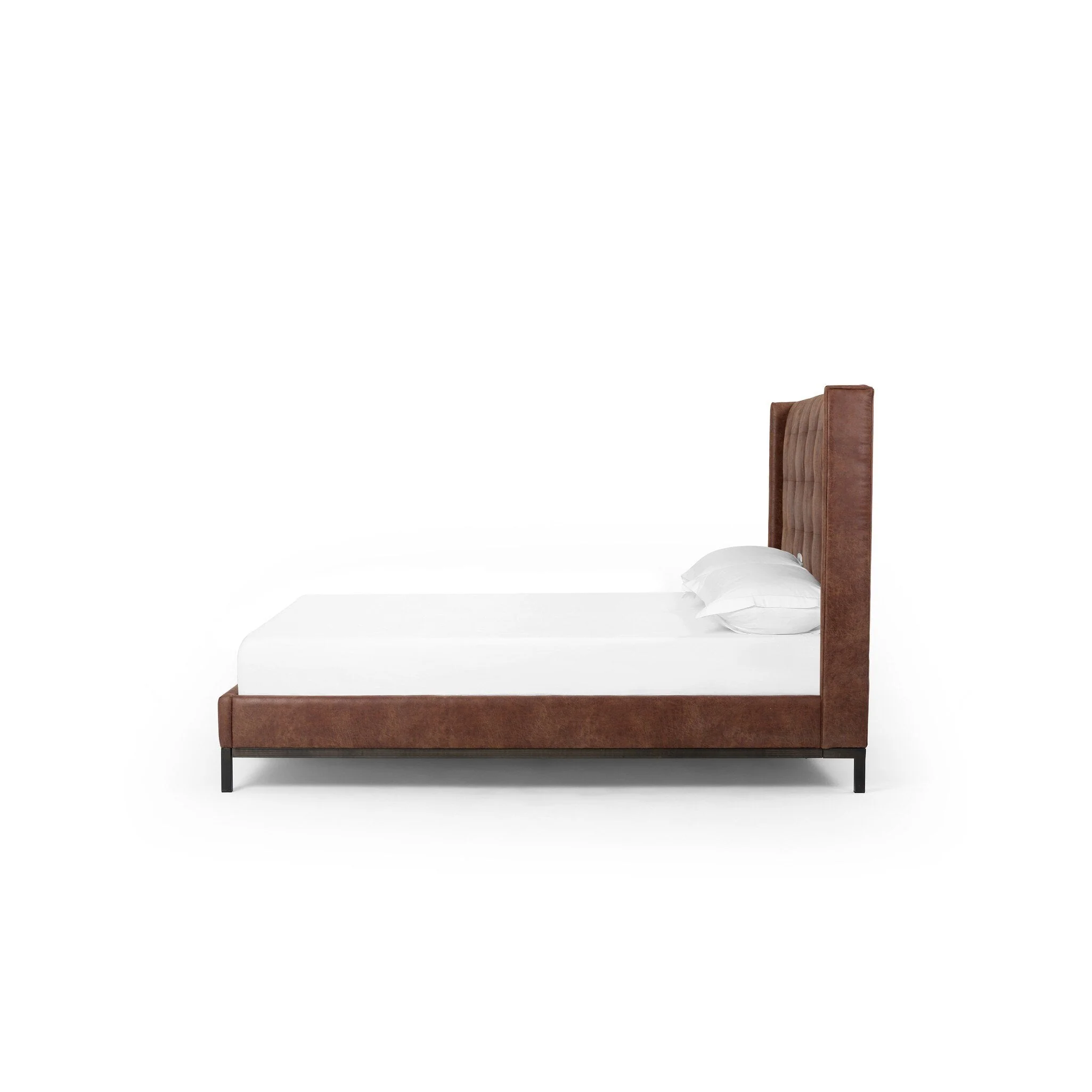 Newhall Bed - 55" - Vintage Tobacco | King - Image 3