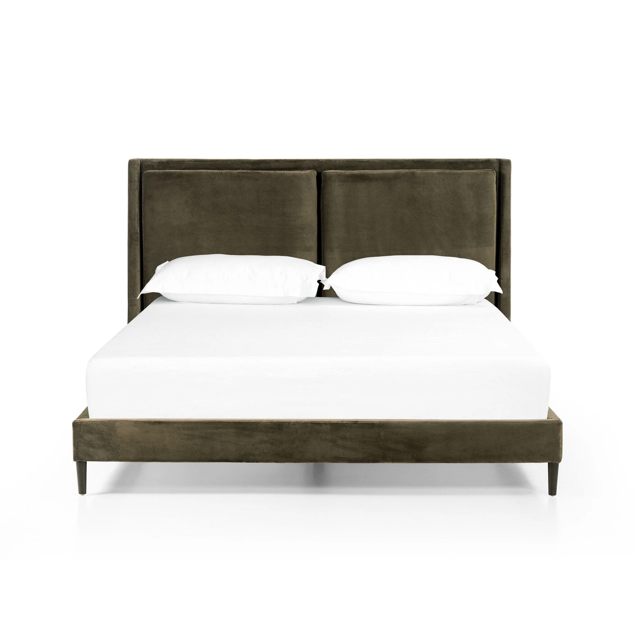 Potter Bed - Surrey Olive | King - Image 1