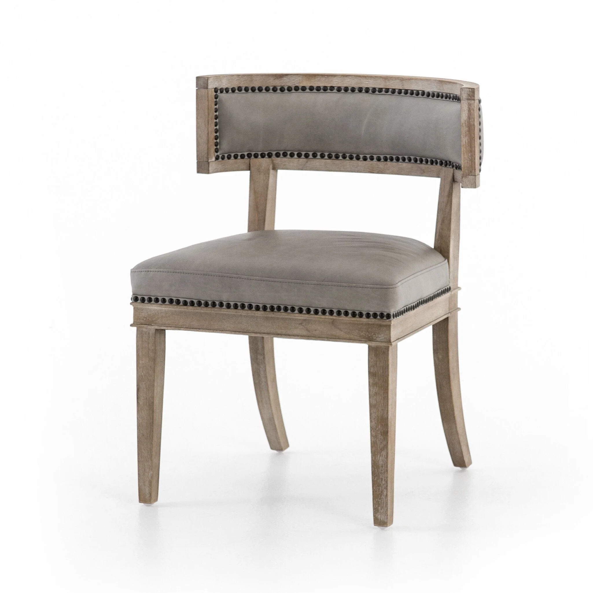 Carter Dining Chair - Light Grey - Image 2