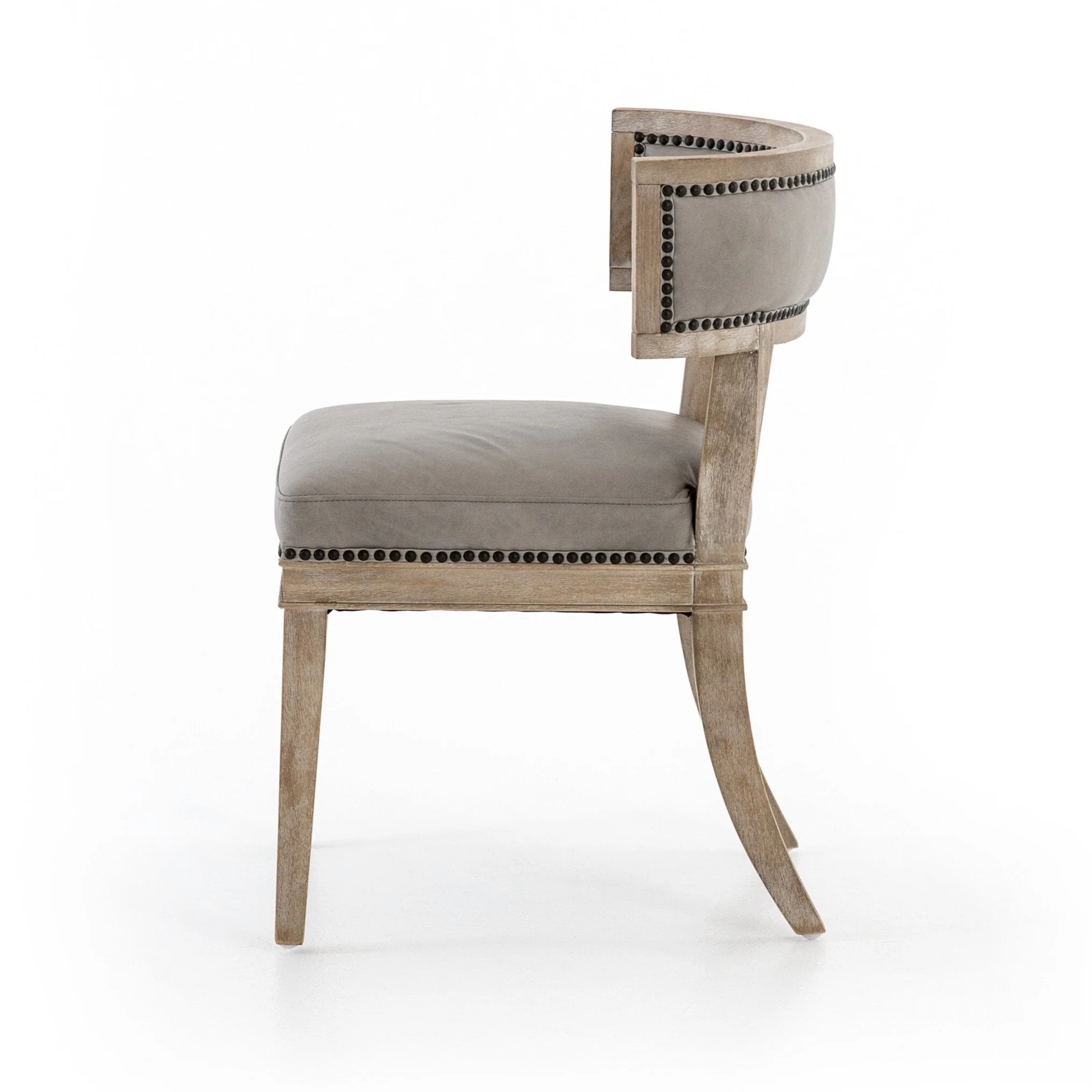Carter Dining Chair - Light Grey - Image 3