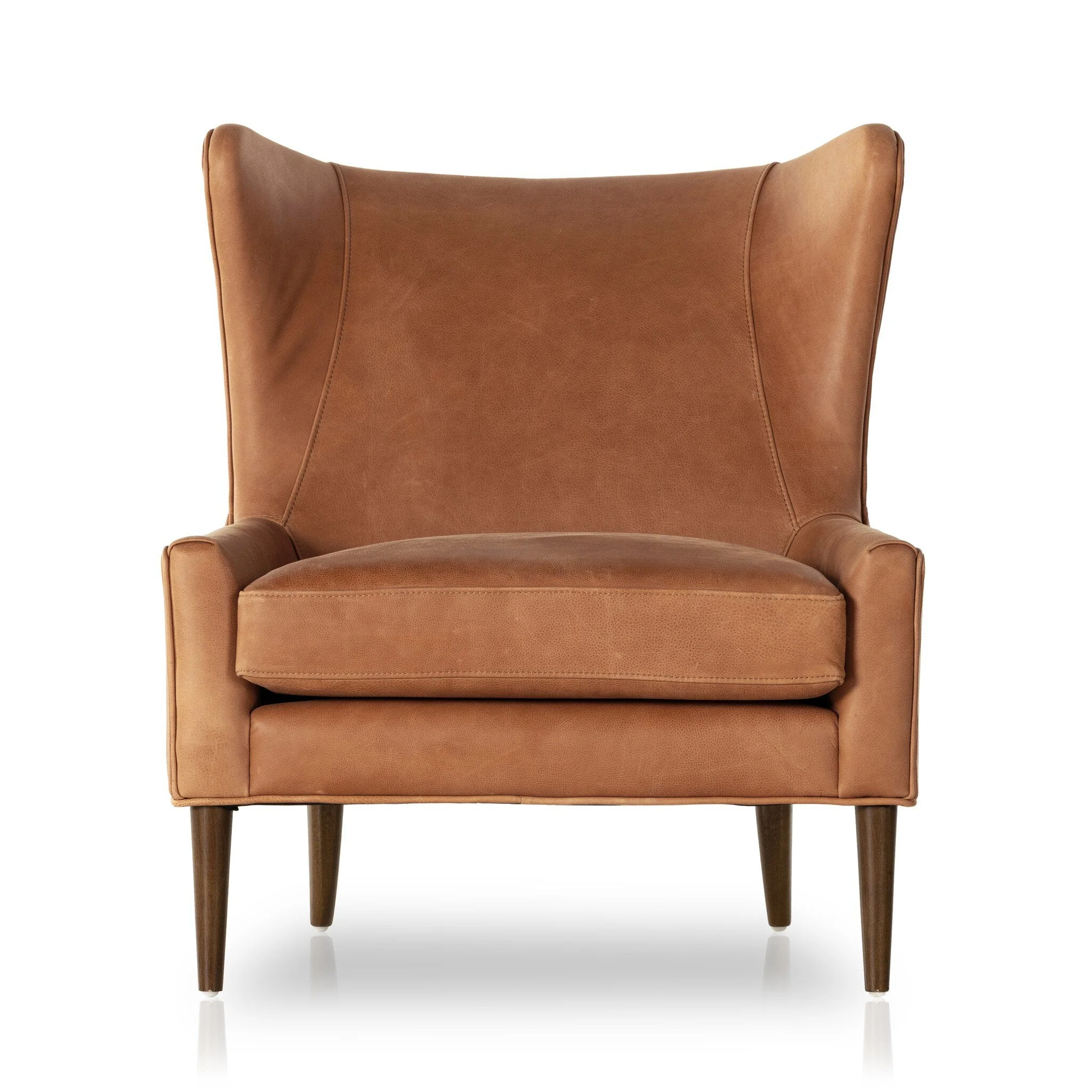 Marlow Wing Chair - Palermo Cognac - Image 1