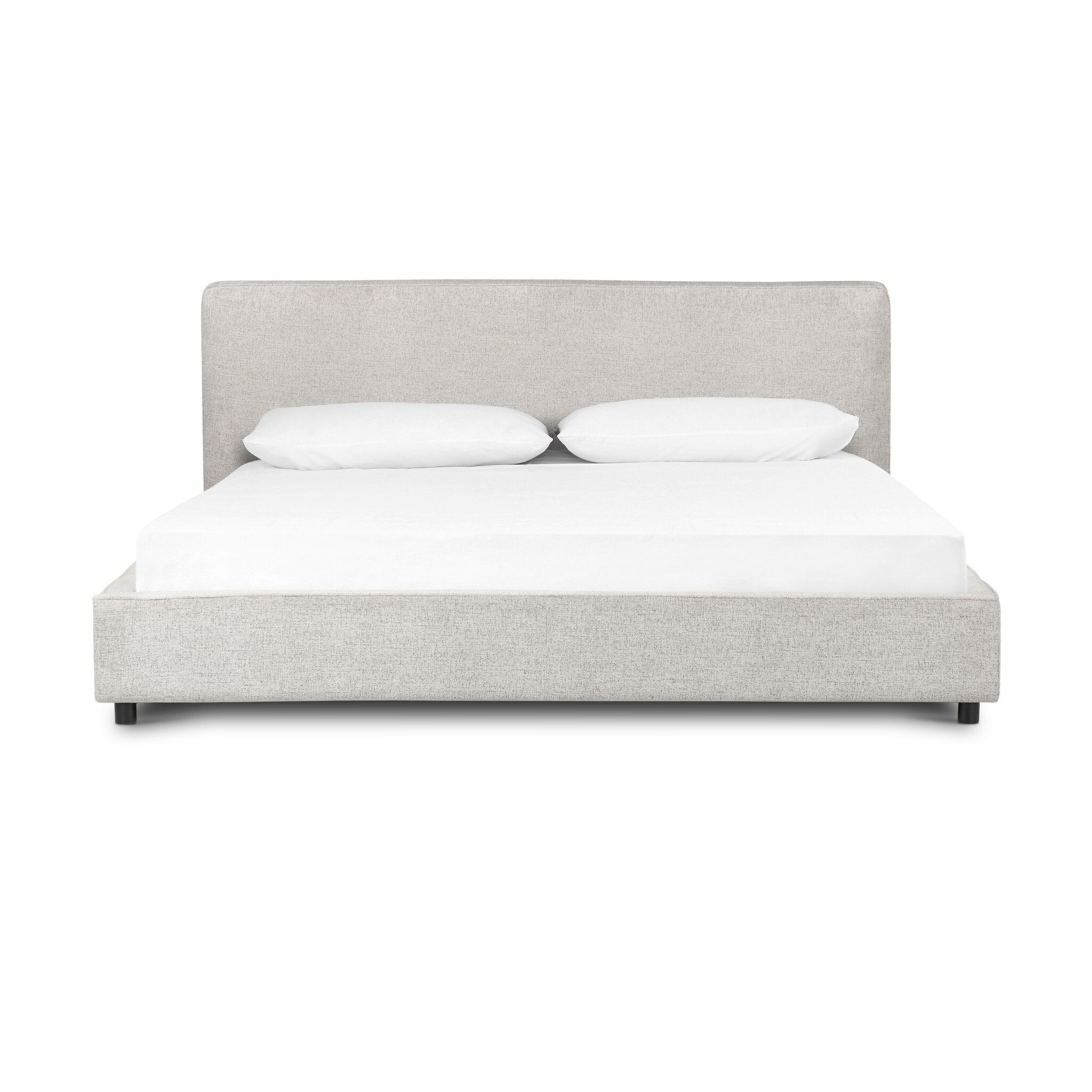 Aidan Bed – Plushtone Linen | Queen