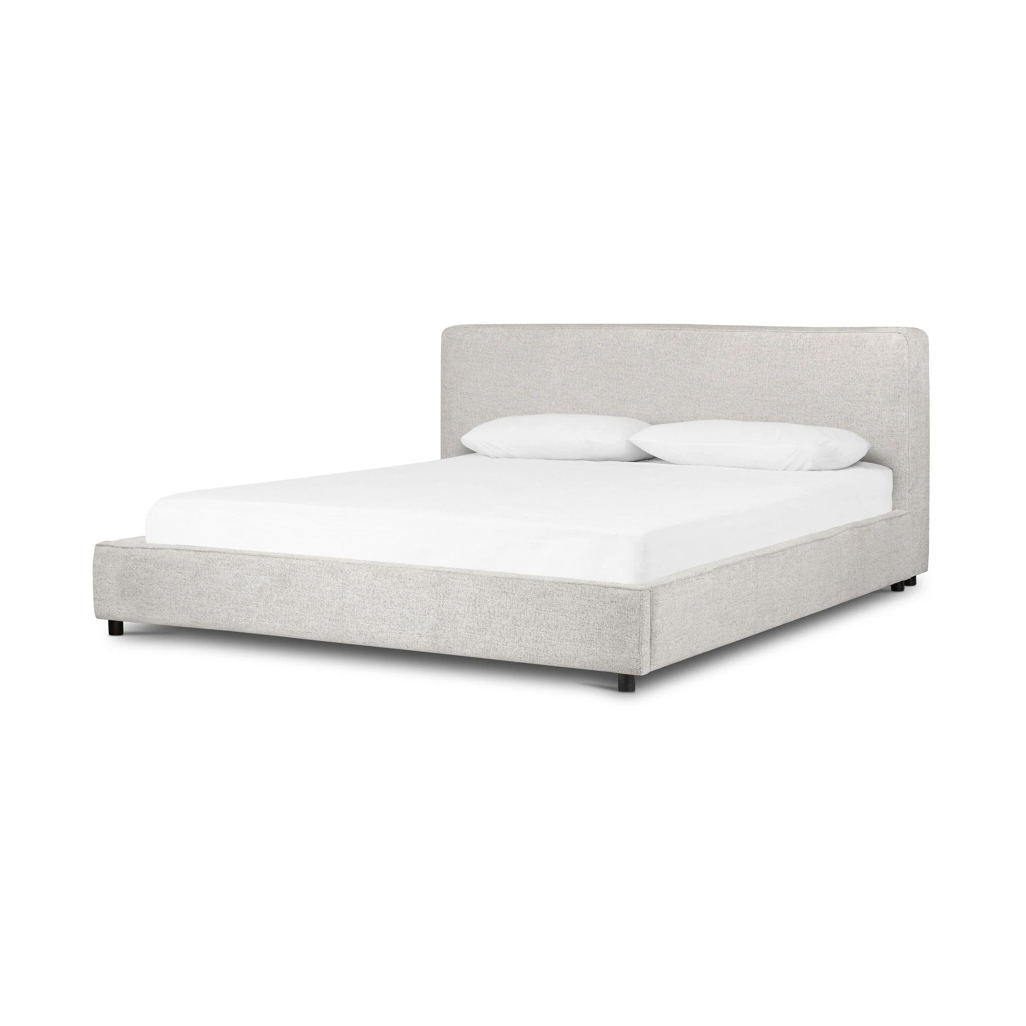 Aidan Bed - Plushtone Linen | Queen - Image 2