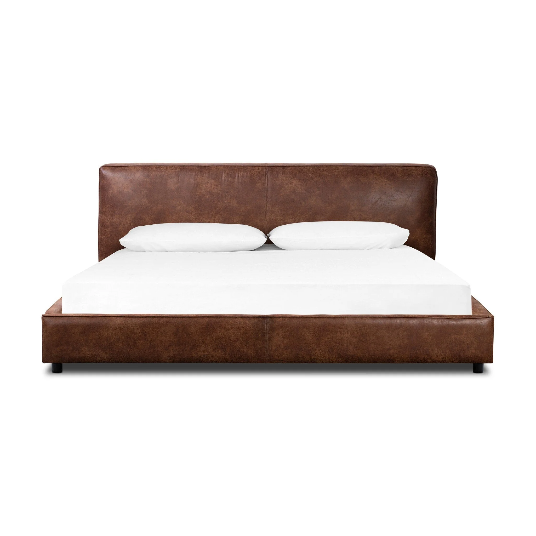Aidan Bed - Vintage Tobacco | King - Image 1