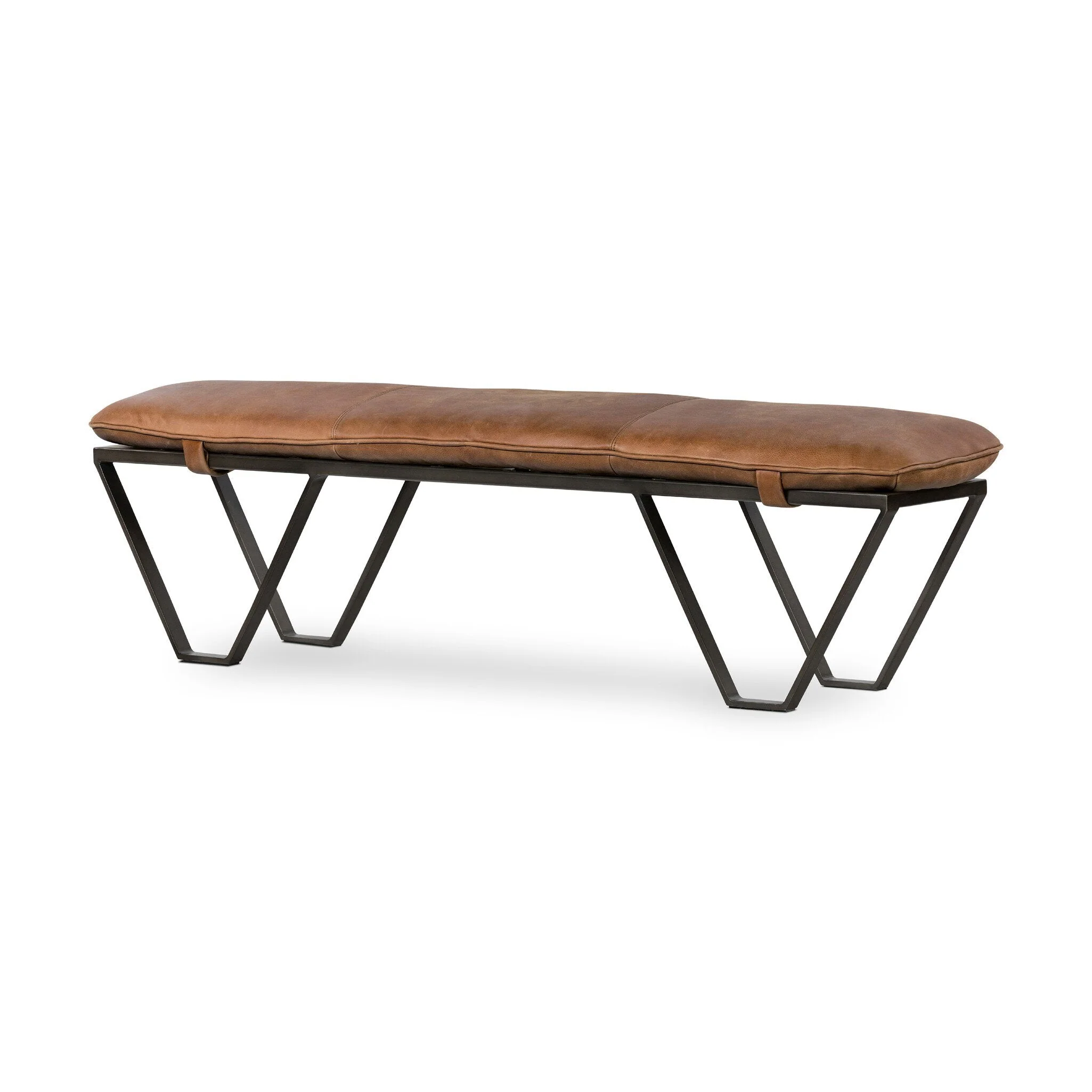 Darrow Bench - Palermo Cognac - Image 2