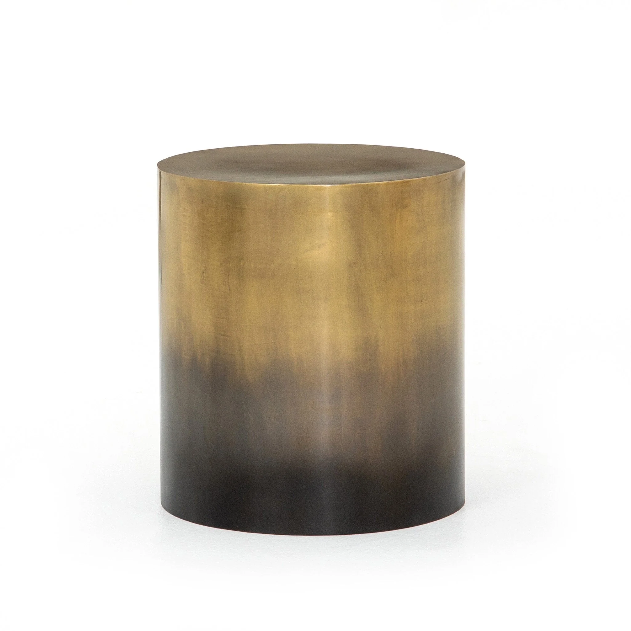 Cameron End Table - Ombre Antique Brass - Image 1