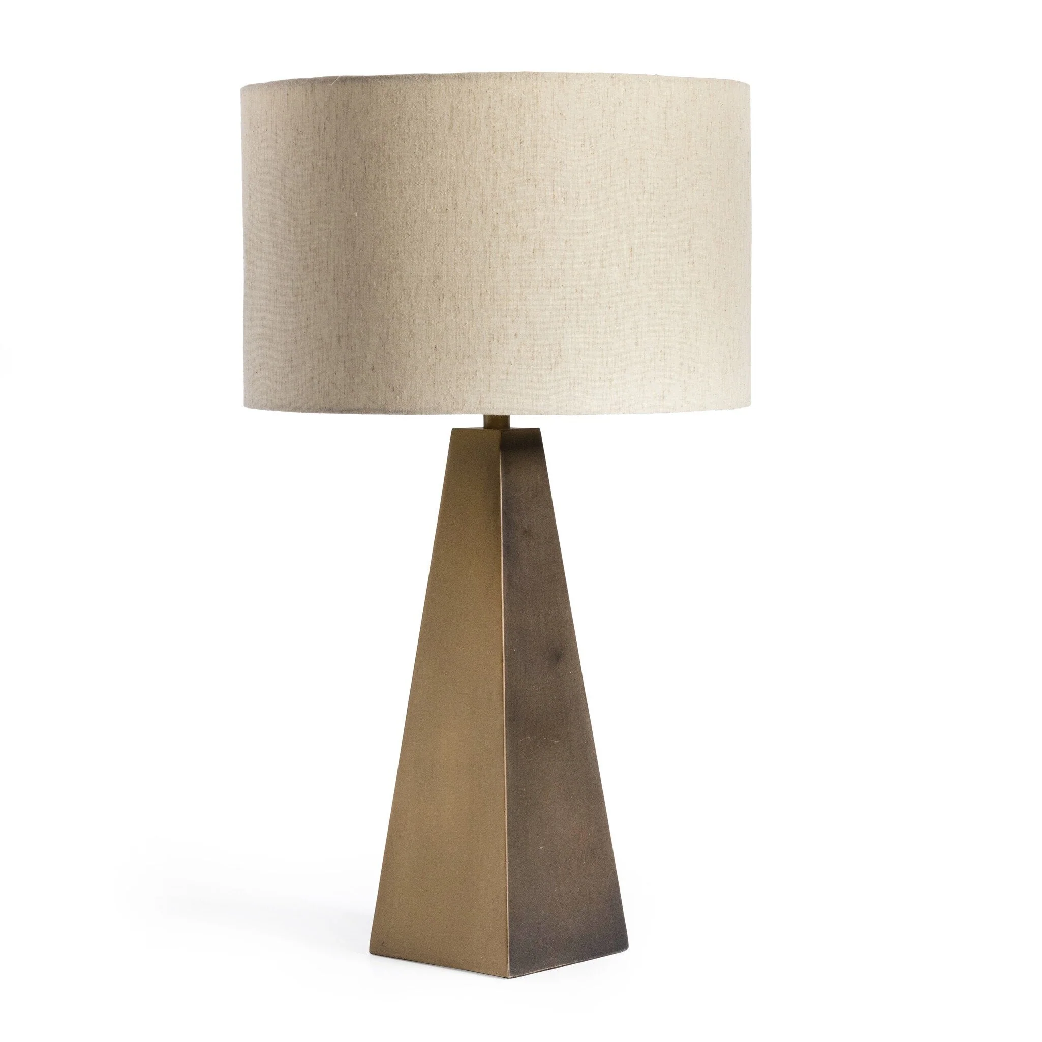 Leander Table Lamp - Dark Antique Brass - Image 1