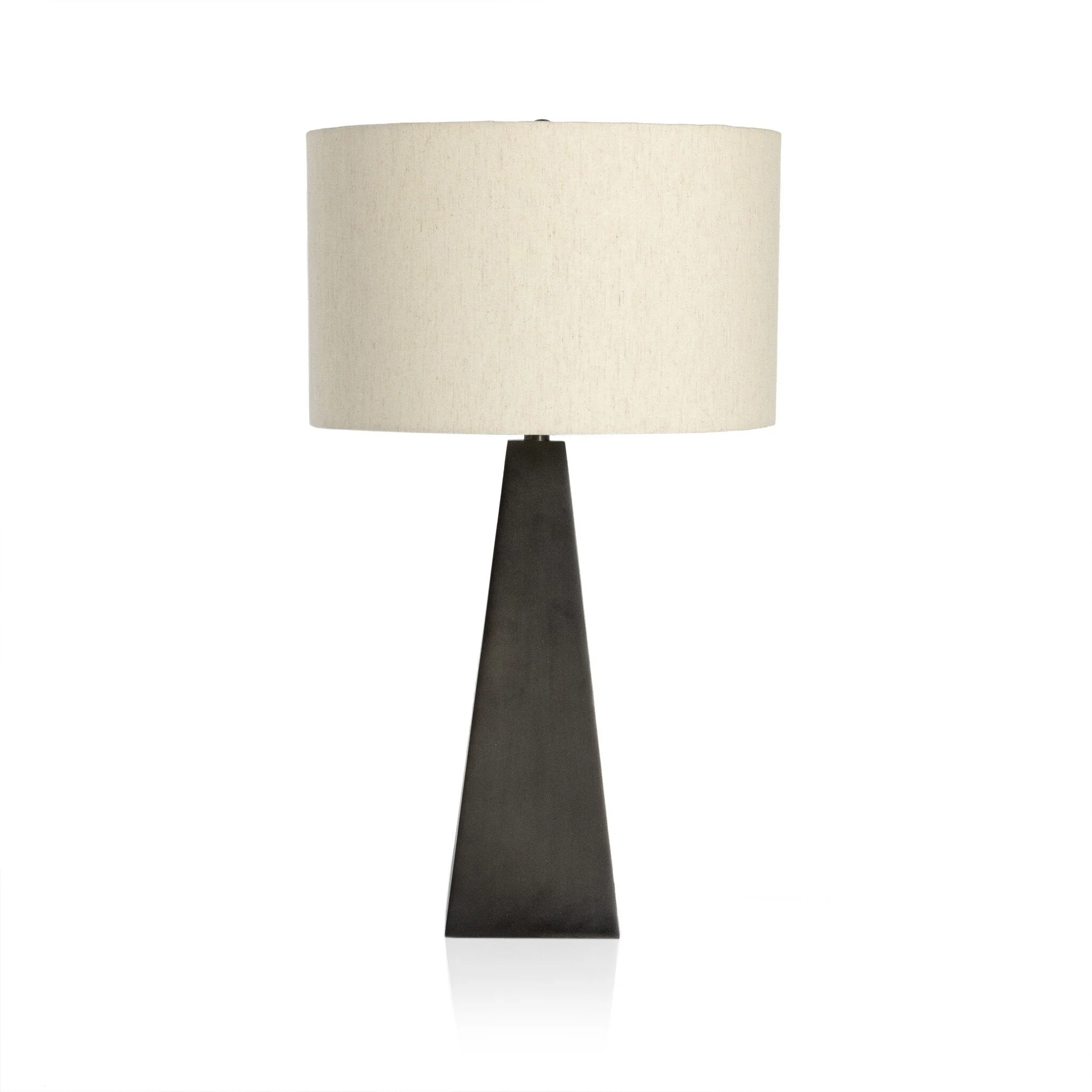 Leander Table Lamp - Dark Antique Pewter - Image 1