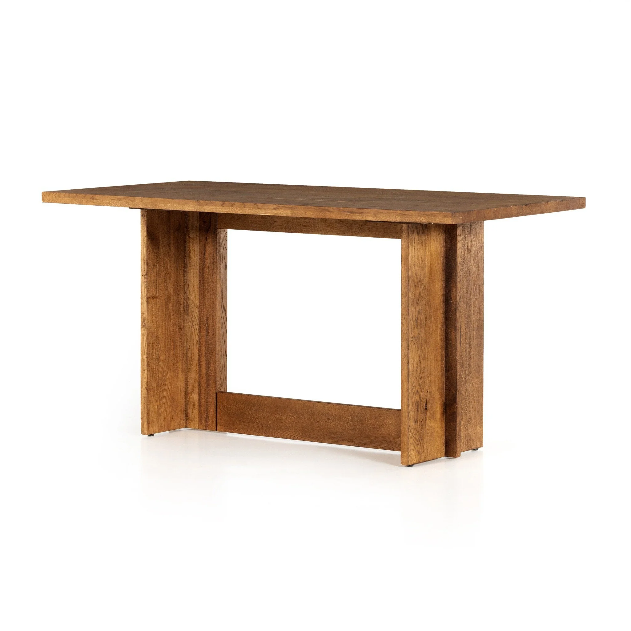 Erie Bar + Counter Table - Dark Smoked Oak - Image 2
