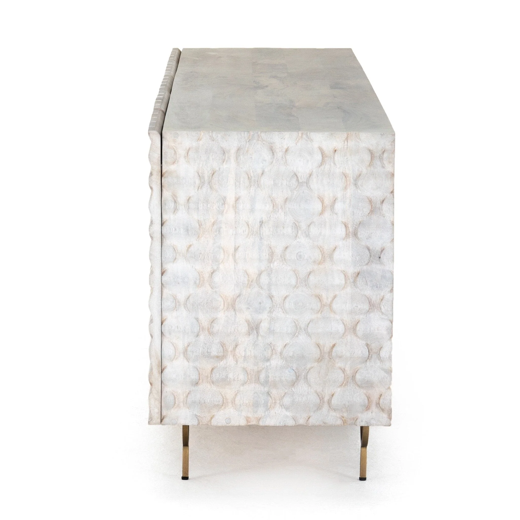 Rio Media Console - Antique Brass - Image 3