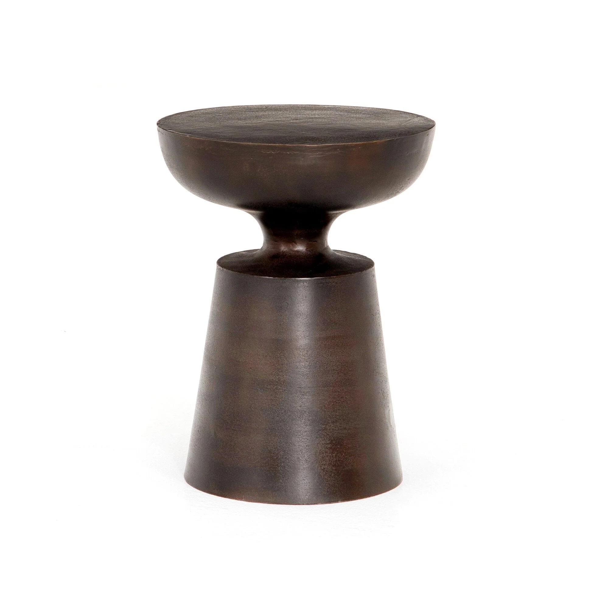Cruz End Table - Antique Rust - Image 1