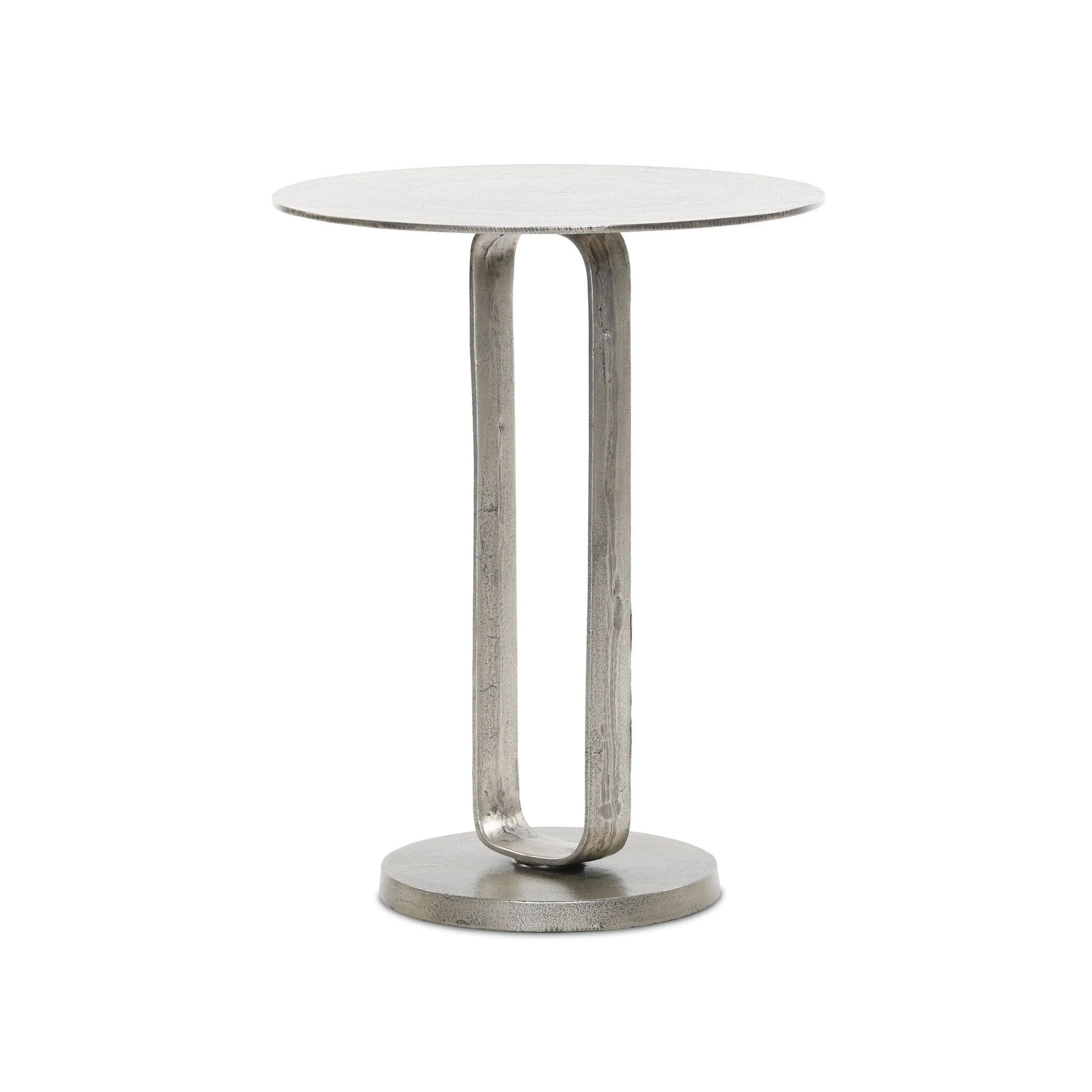 Douglas End Table - Raw Antique Nickel - Image 2