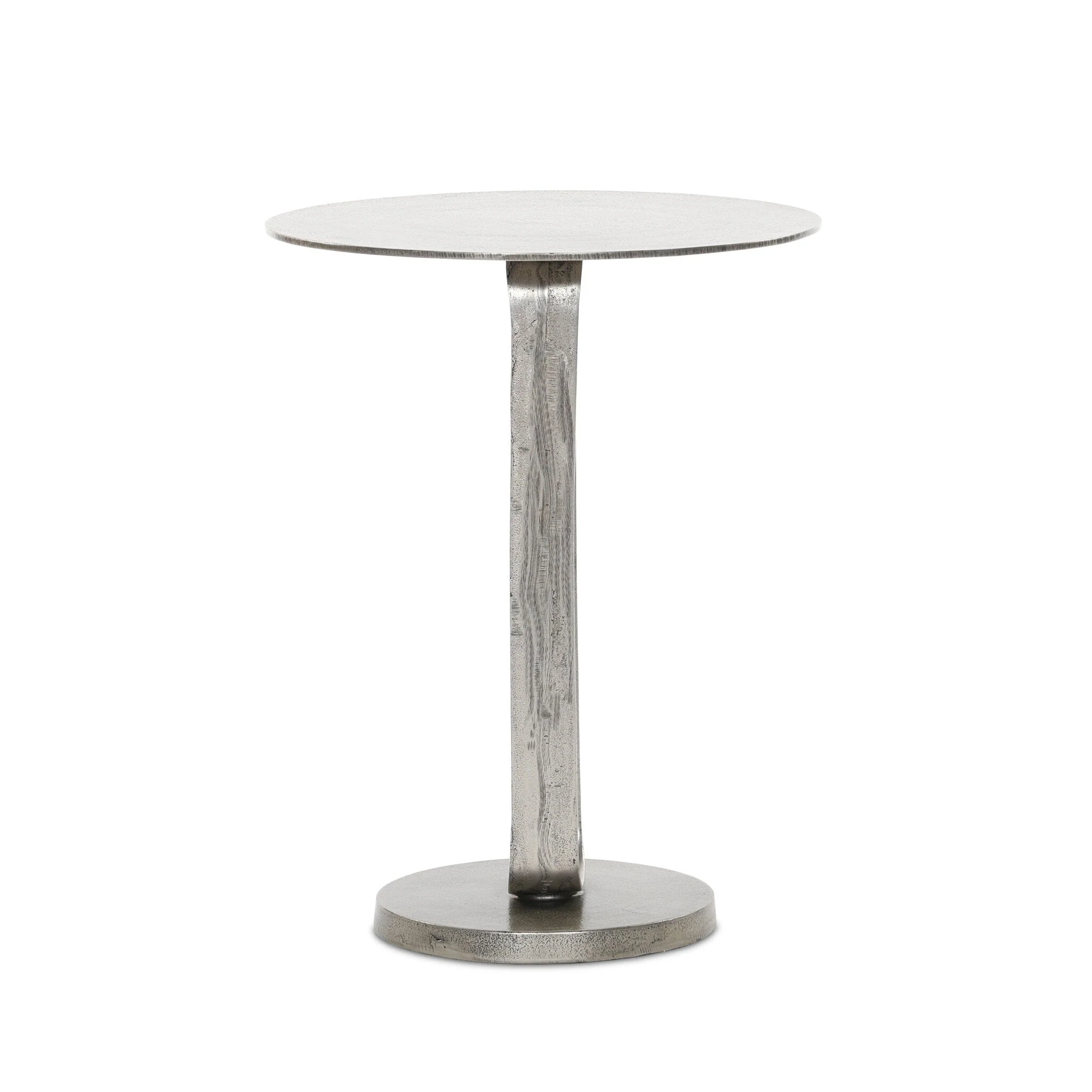 Douglas End Table - Raw Antique Nickel - Image 3