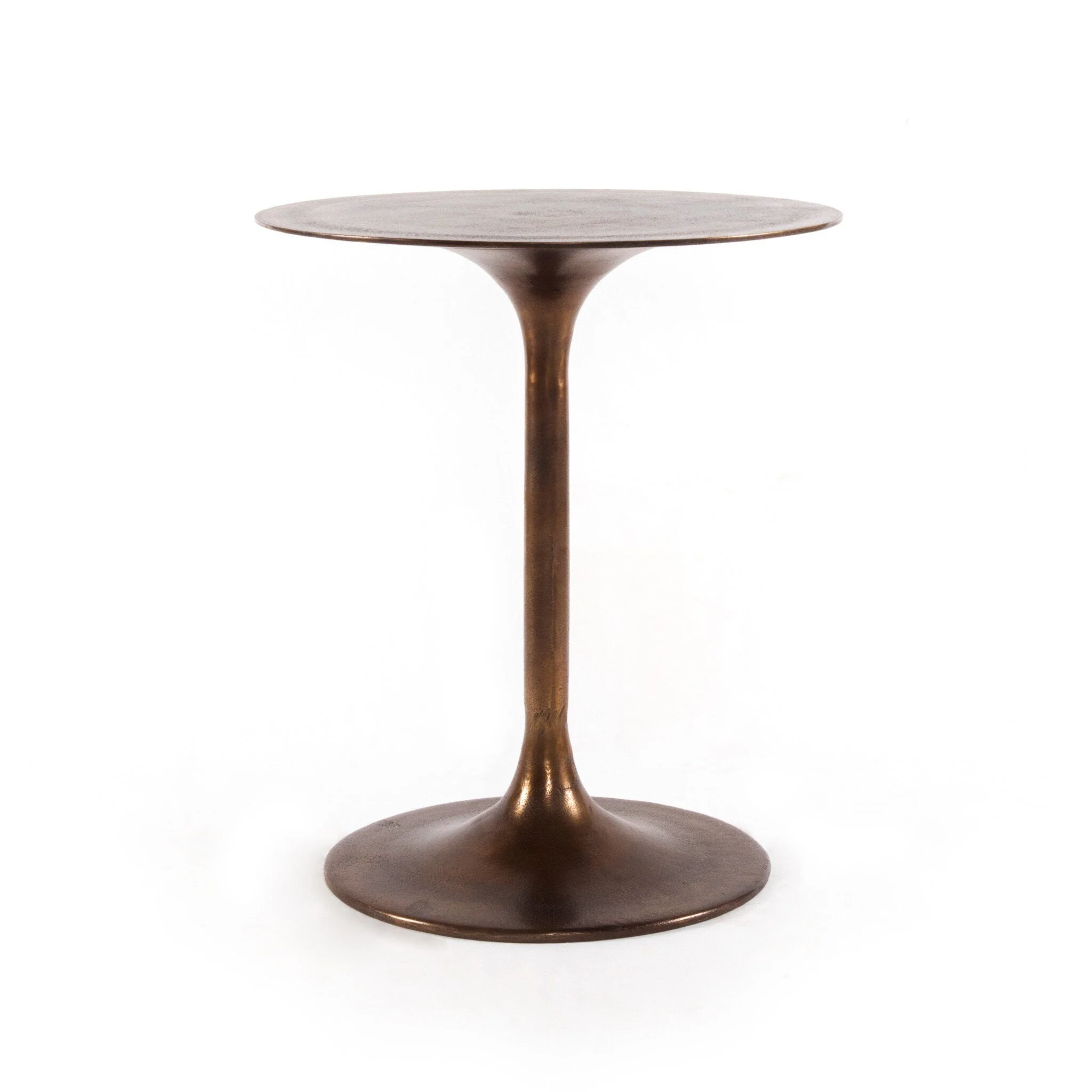 Tulip Side Table - Antique Rust - Image 1
