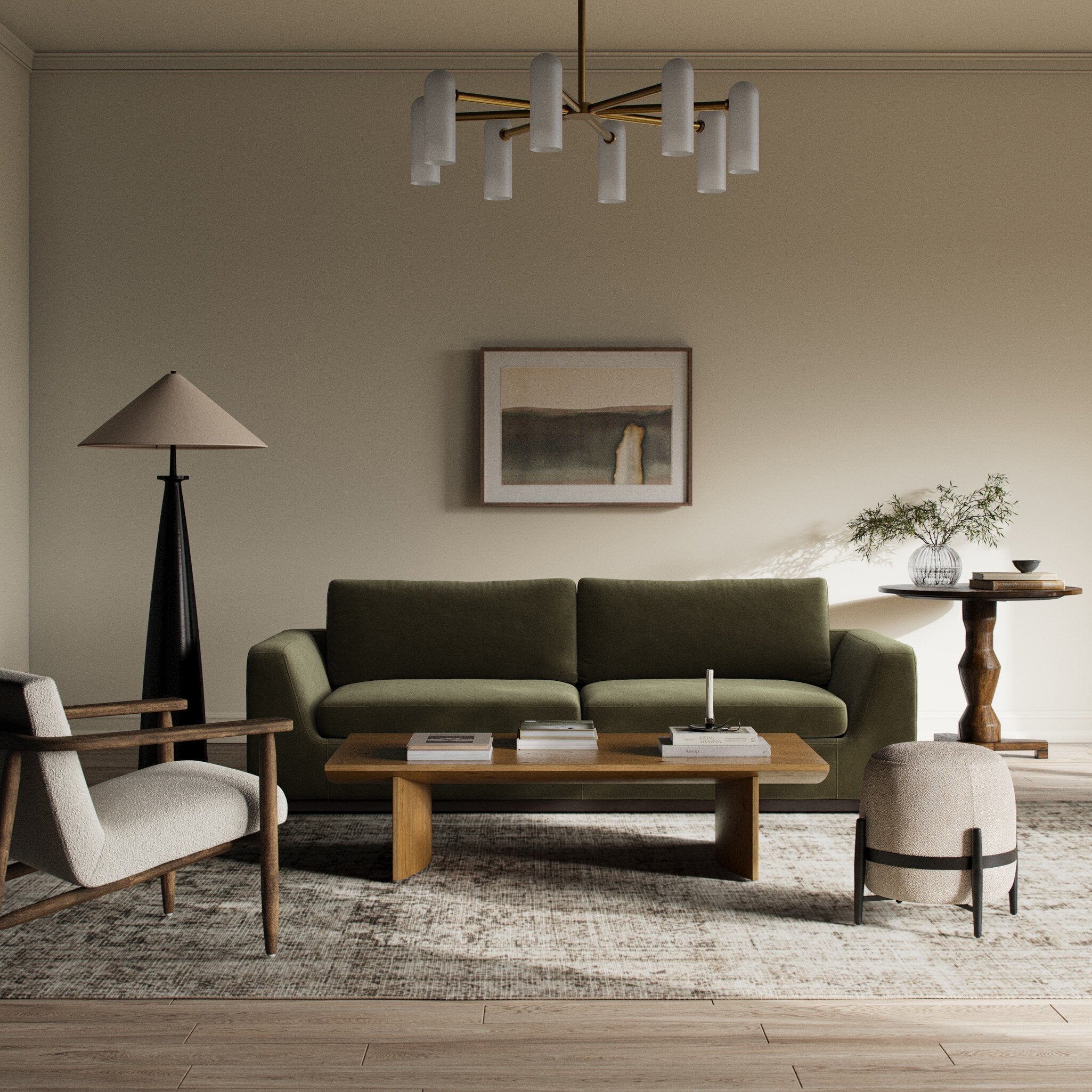 Colt Sofa - Surrey Olive - Image 2
