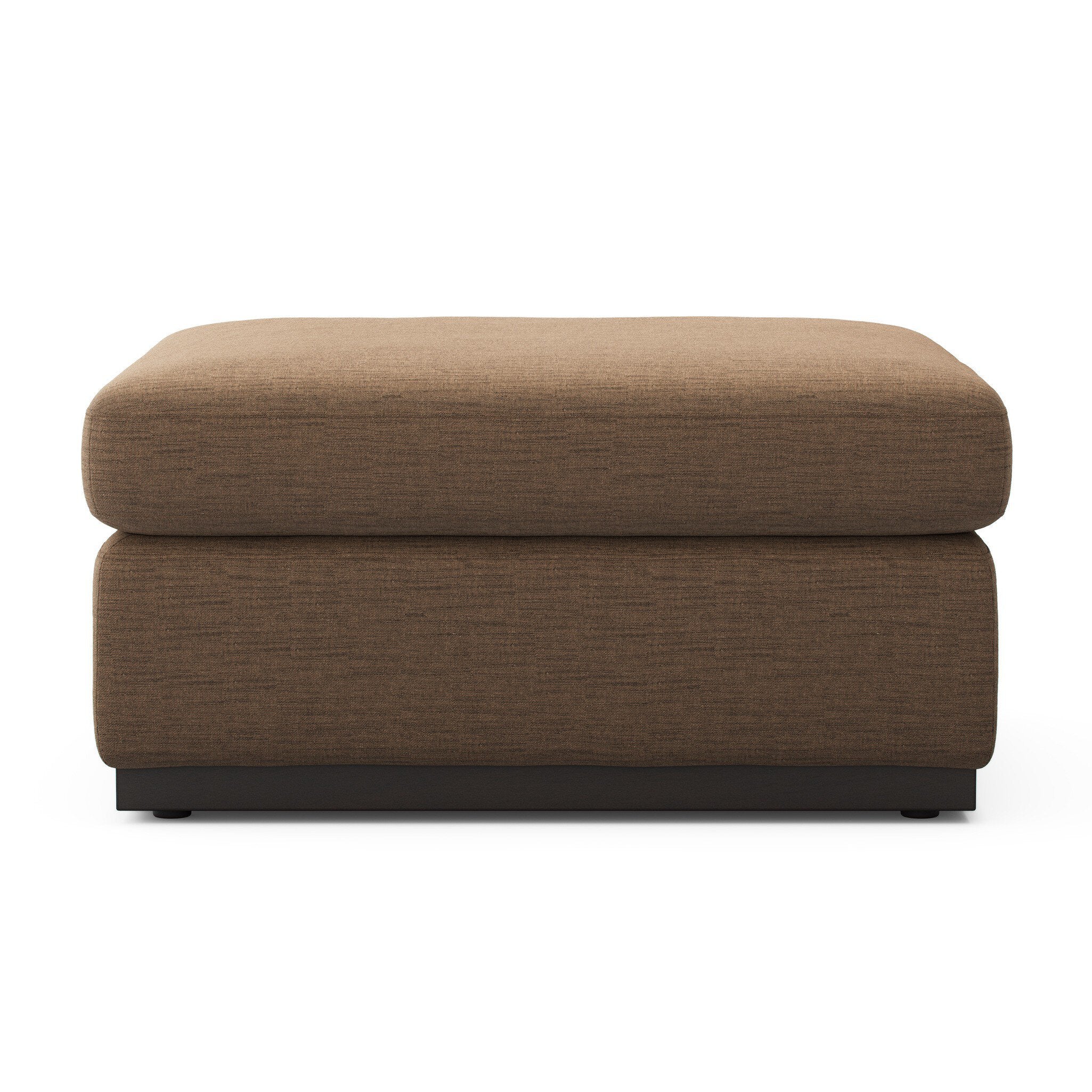 Colt Sectional Ottoman - Crypton Nomad Mushroom - Image 1