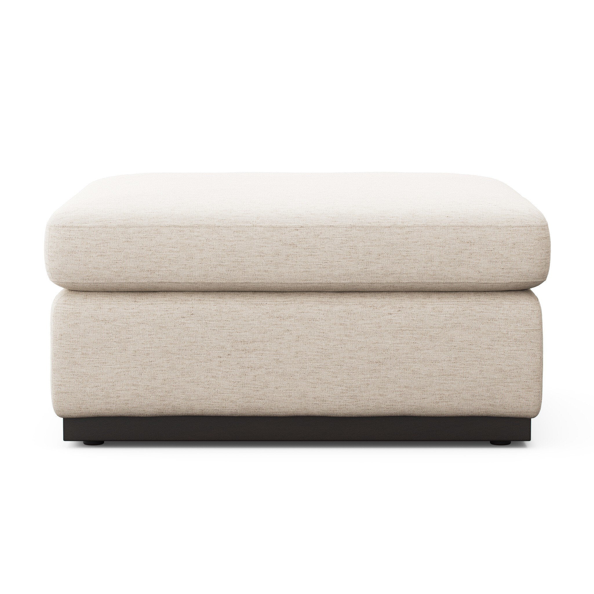 Colt Sectional Ottoman - Crypton Nomad Snow - Image 1