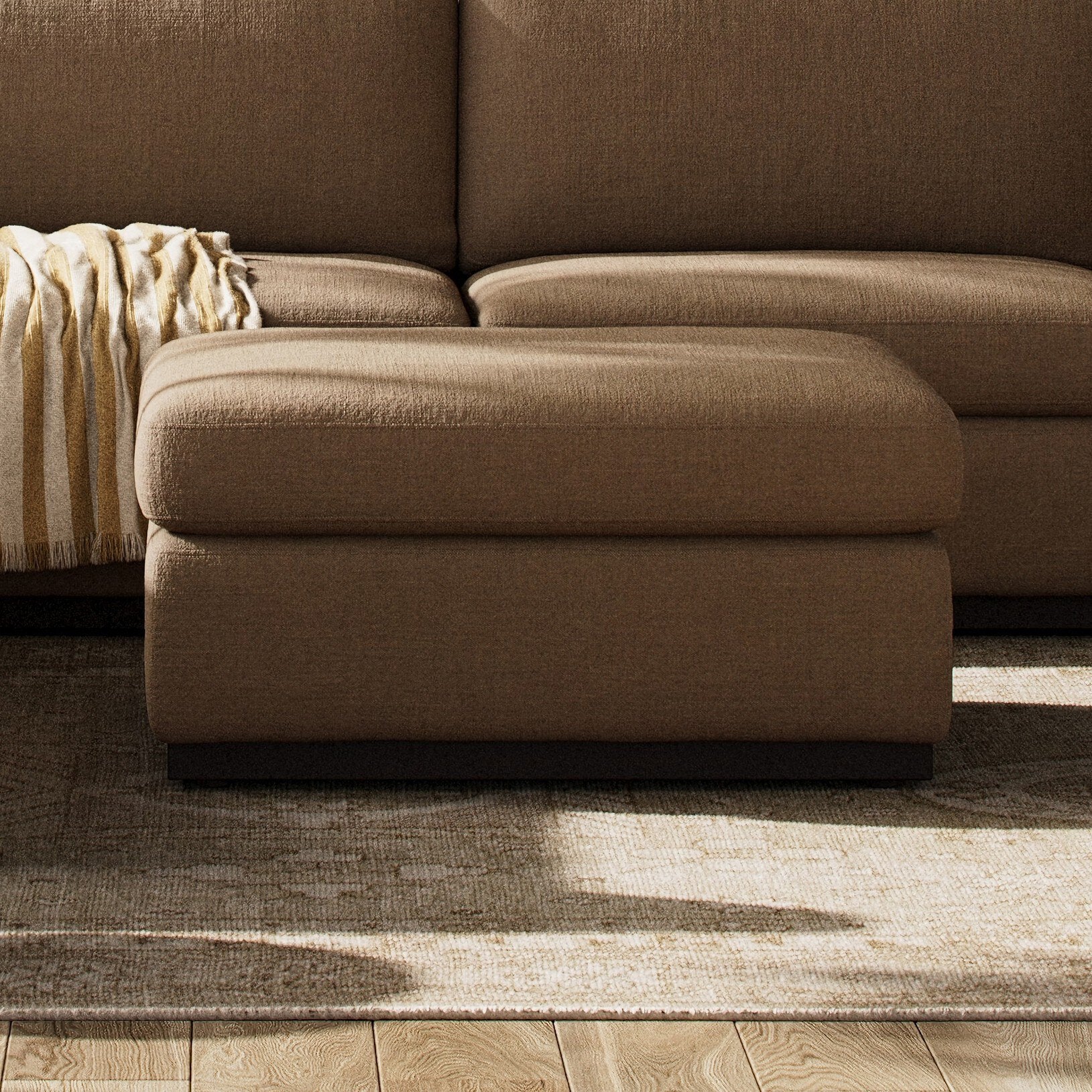 Colt Sectional Ottoman - Savoy Ochre - Image 2