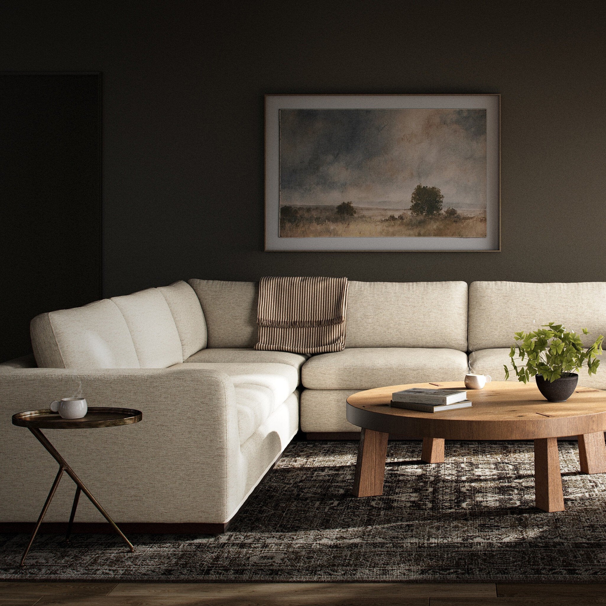 Colt 3-Piece Sectional - Crypton Nomad Snow - Image 2
