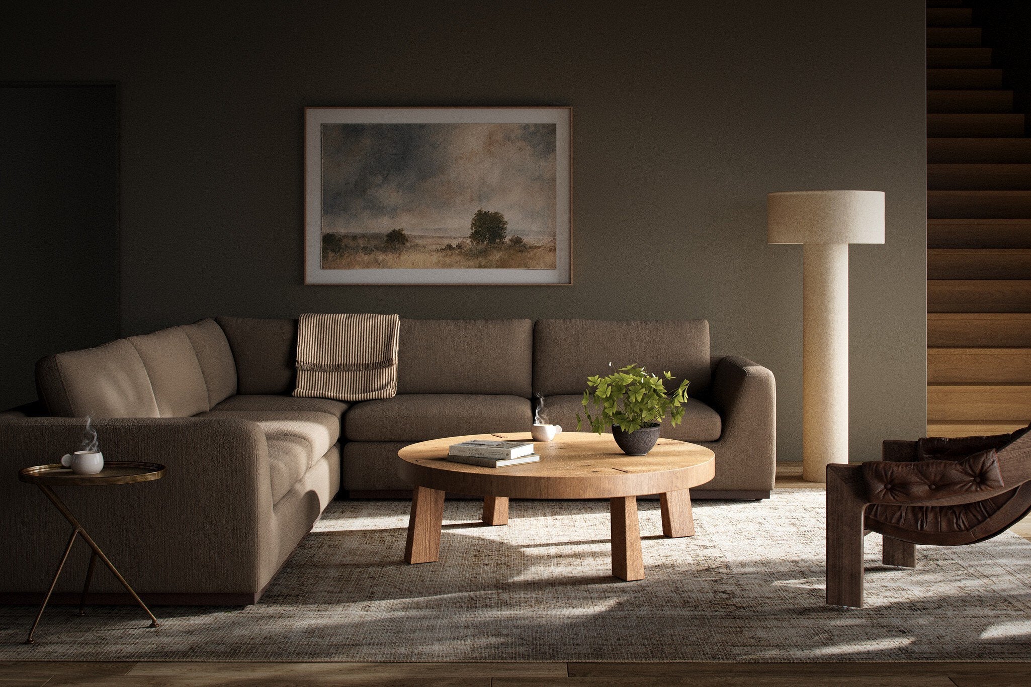 Colt 3-Piece Sectional - Savoy Coffee - Image 3