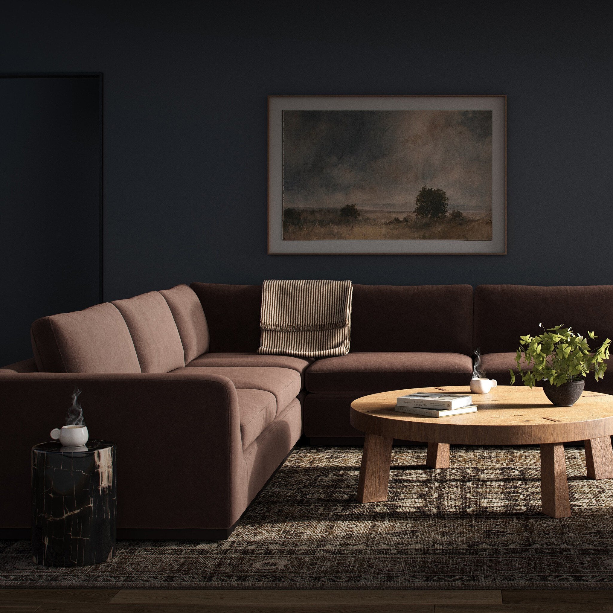 Colt 3-Piece Sectional - Surrey Cocoa - Image 2