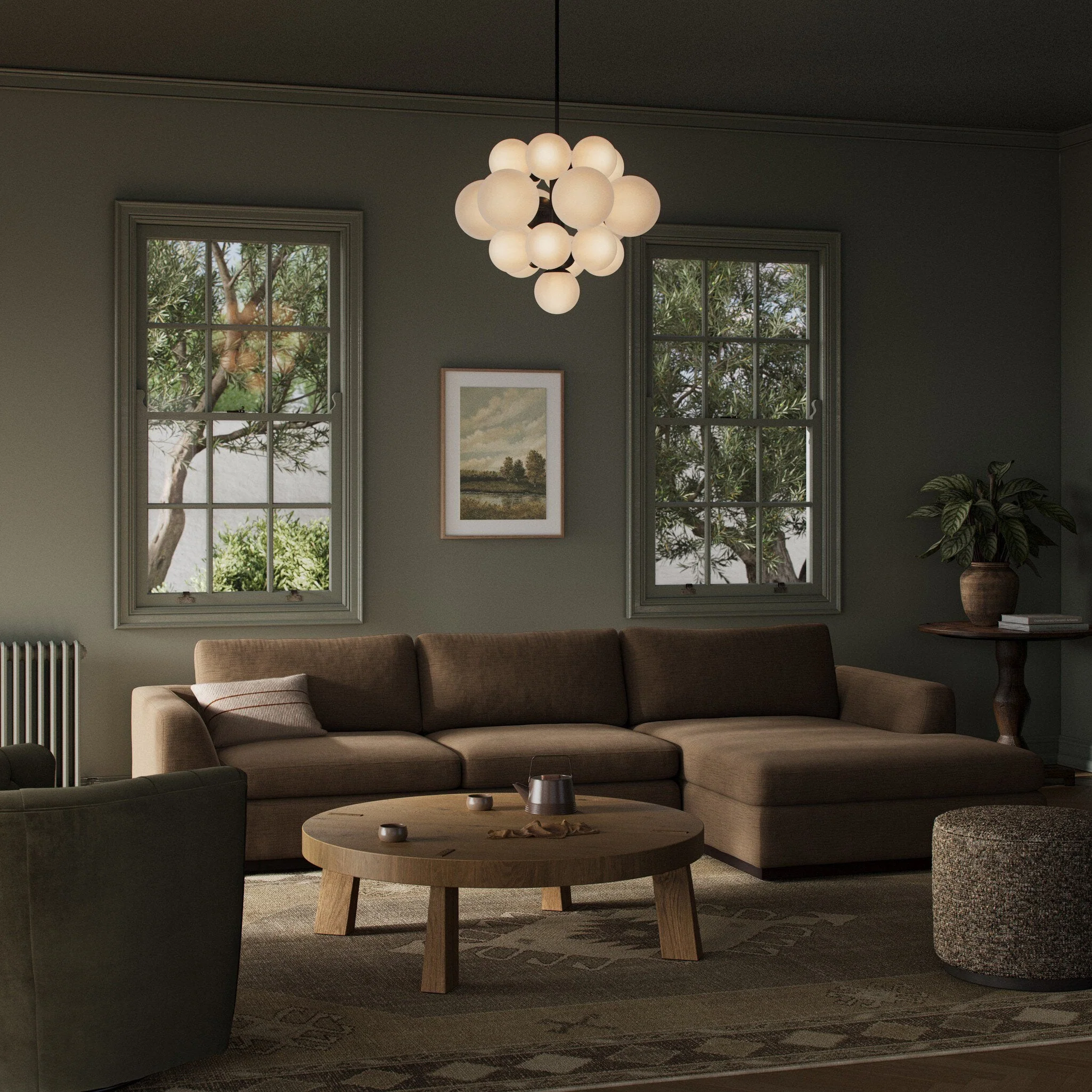 Colt 2-Piece Sectional - Crypton Nomad Mushroom | RAF - Image 2