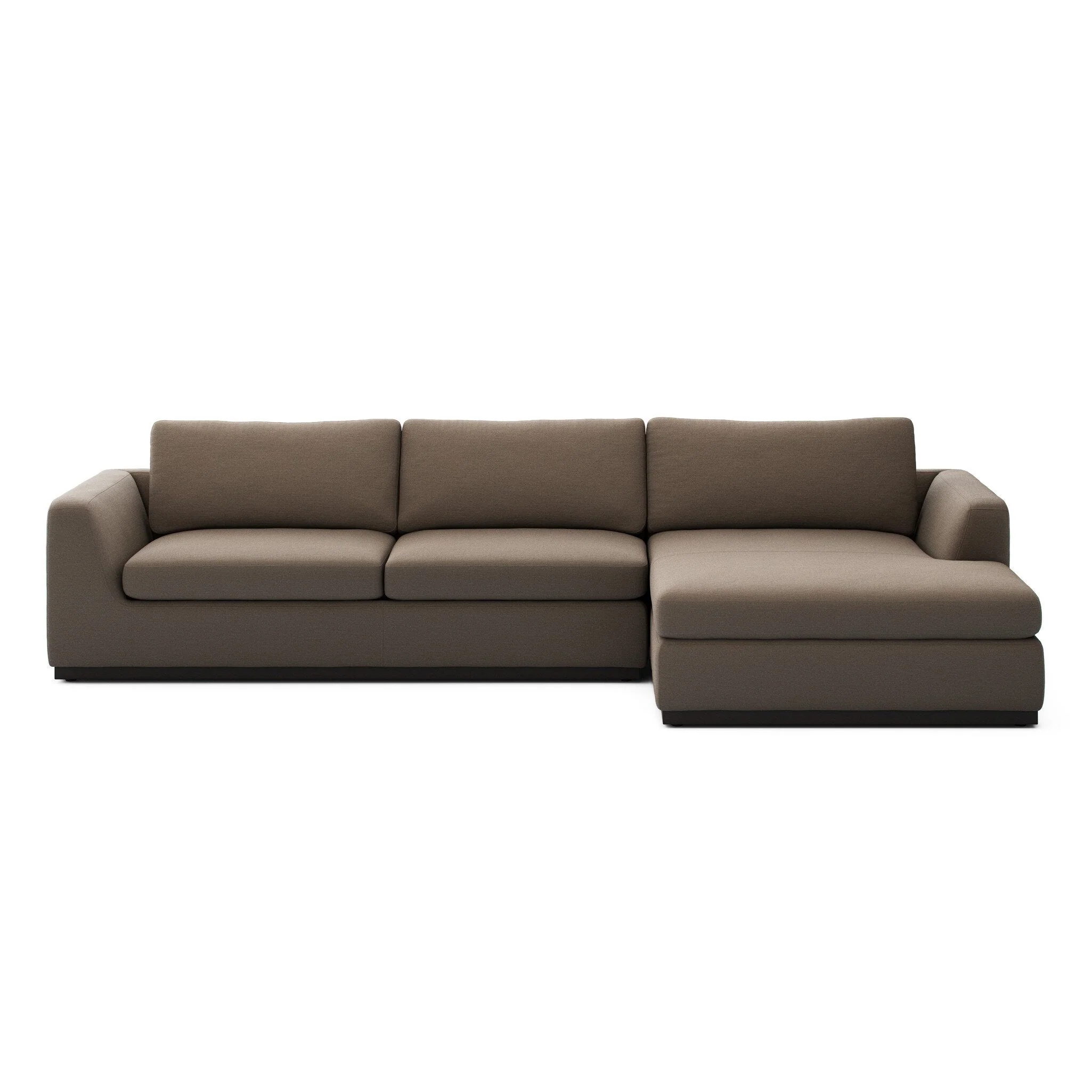 Colt 2-Piece Sectional - Savoy Coffee | RAF - Image 1
