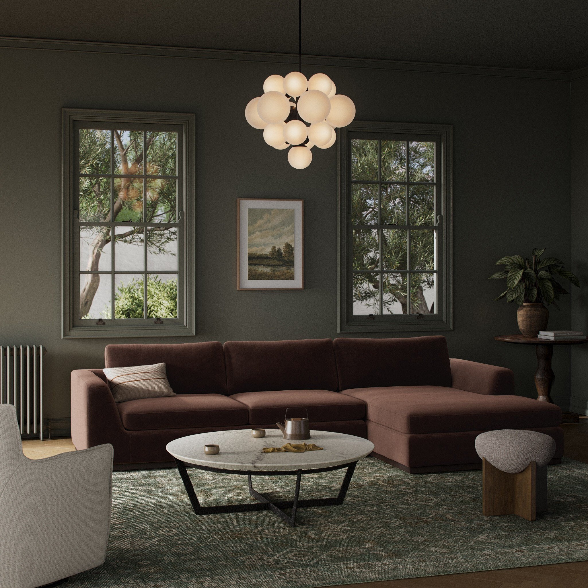 Colt 2-Piece Sectional - Surrey Cocoa | RAF - Image 2