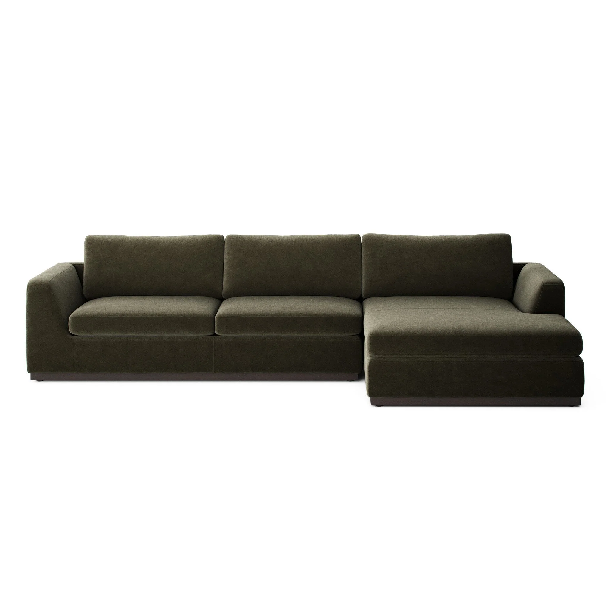 Colt 2-Piece Sectional - Surrey Olive | RAF - Image 1