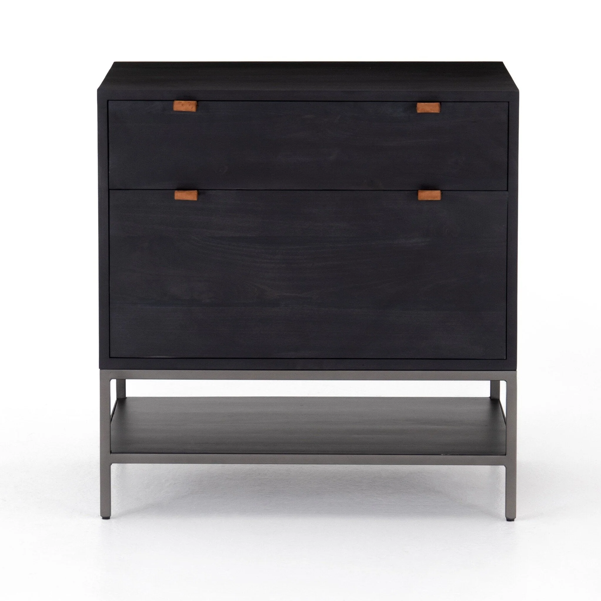Trey Modular Filing Cabinet – Black Wash Poplar