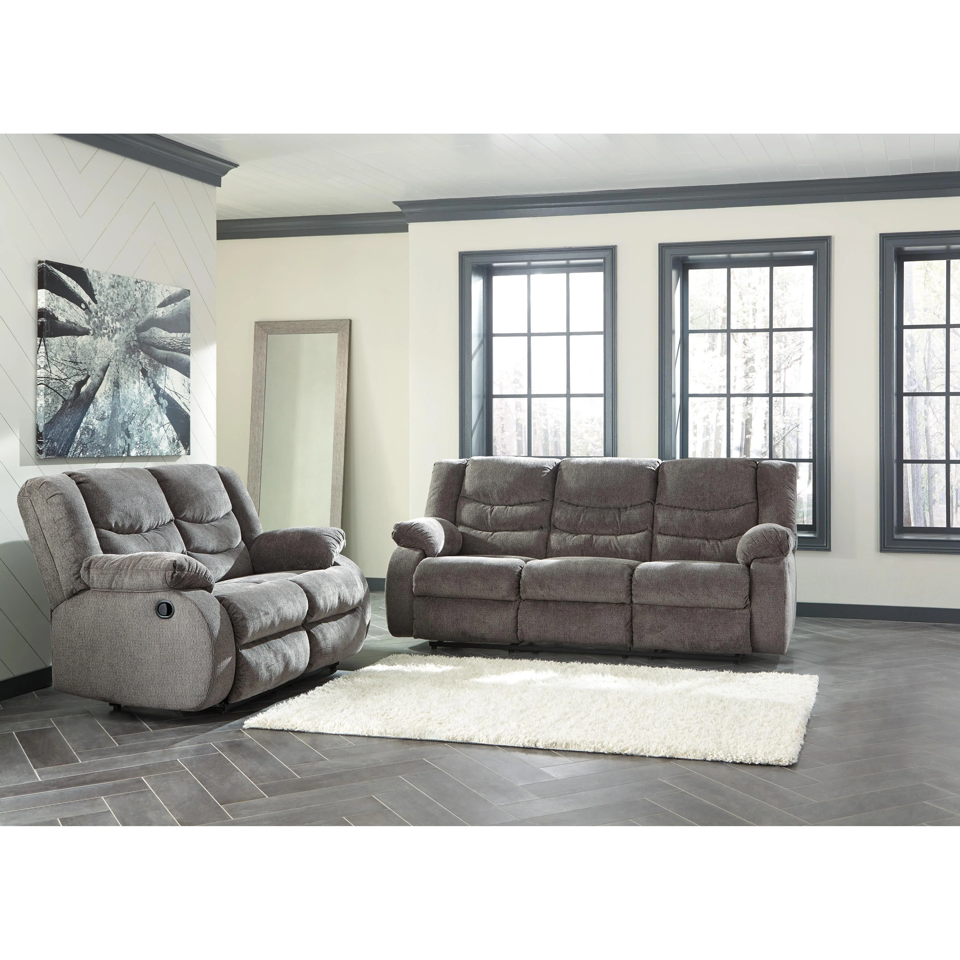 Signature Design by Ashley Tulen 98606U1 2 pc Reclining Living Room Set - Image 3