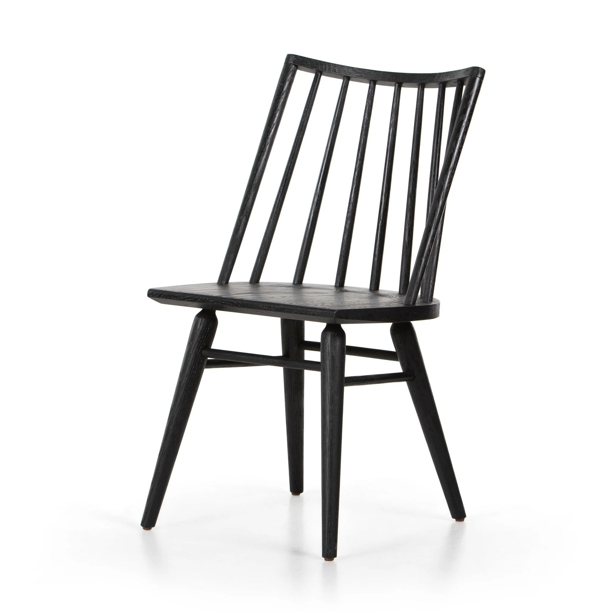 Lewis Windsor Chair - Black Oak - Image 2