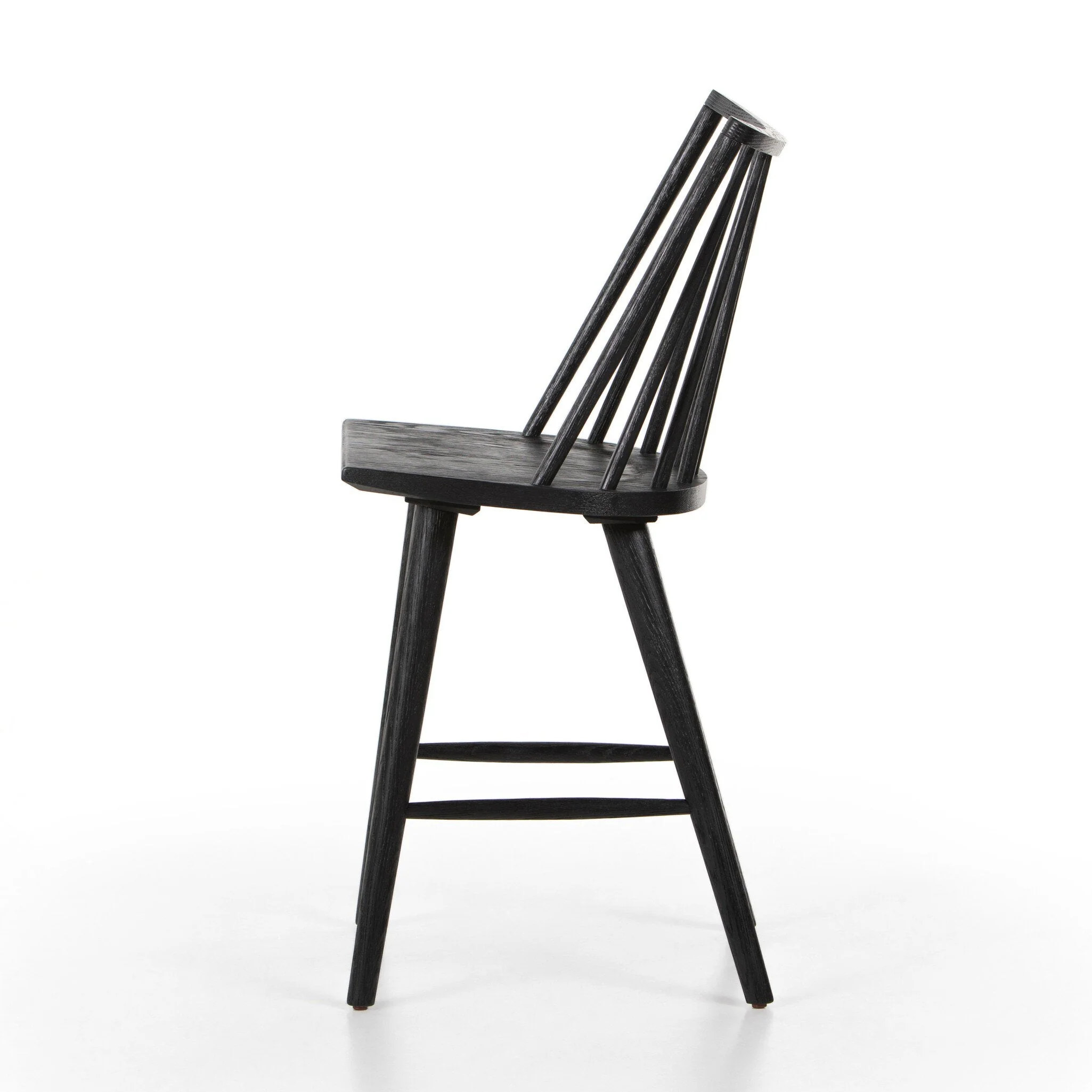 Lewis Windsor Counter Stool - Black Oak - Image 3
